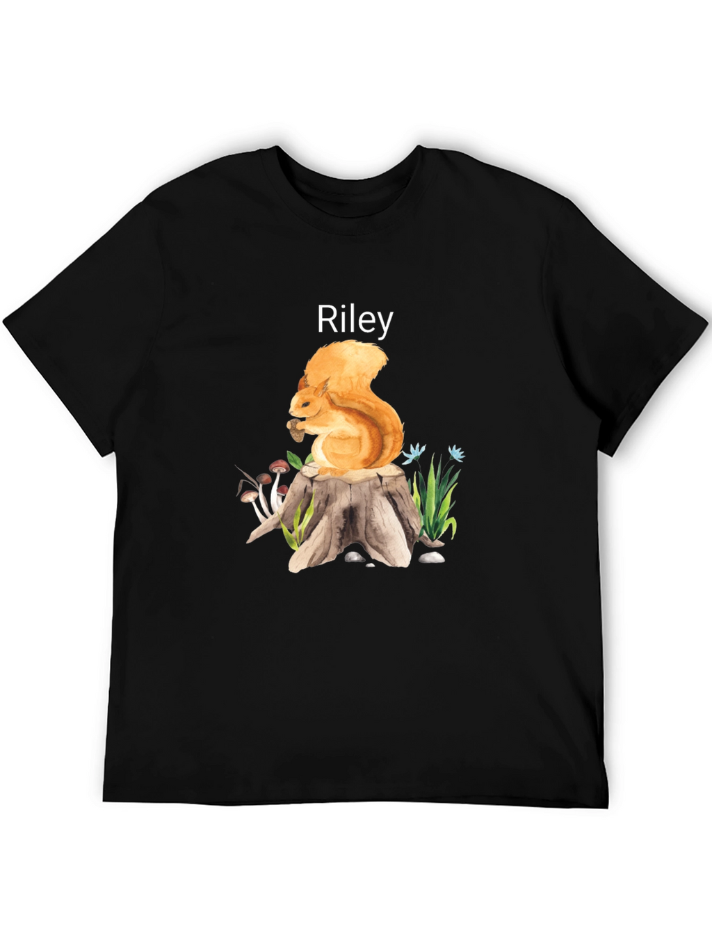 Riley Squirrel Stump T-Shirt