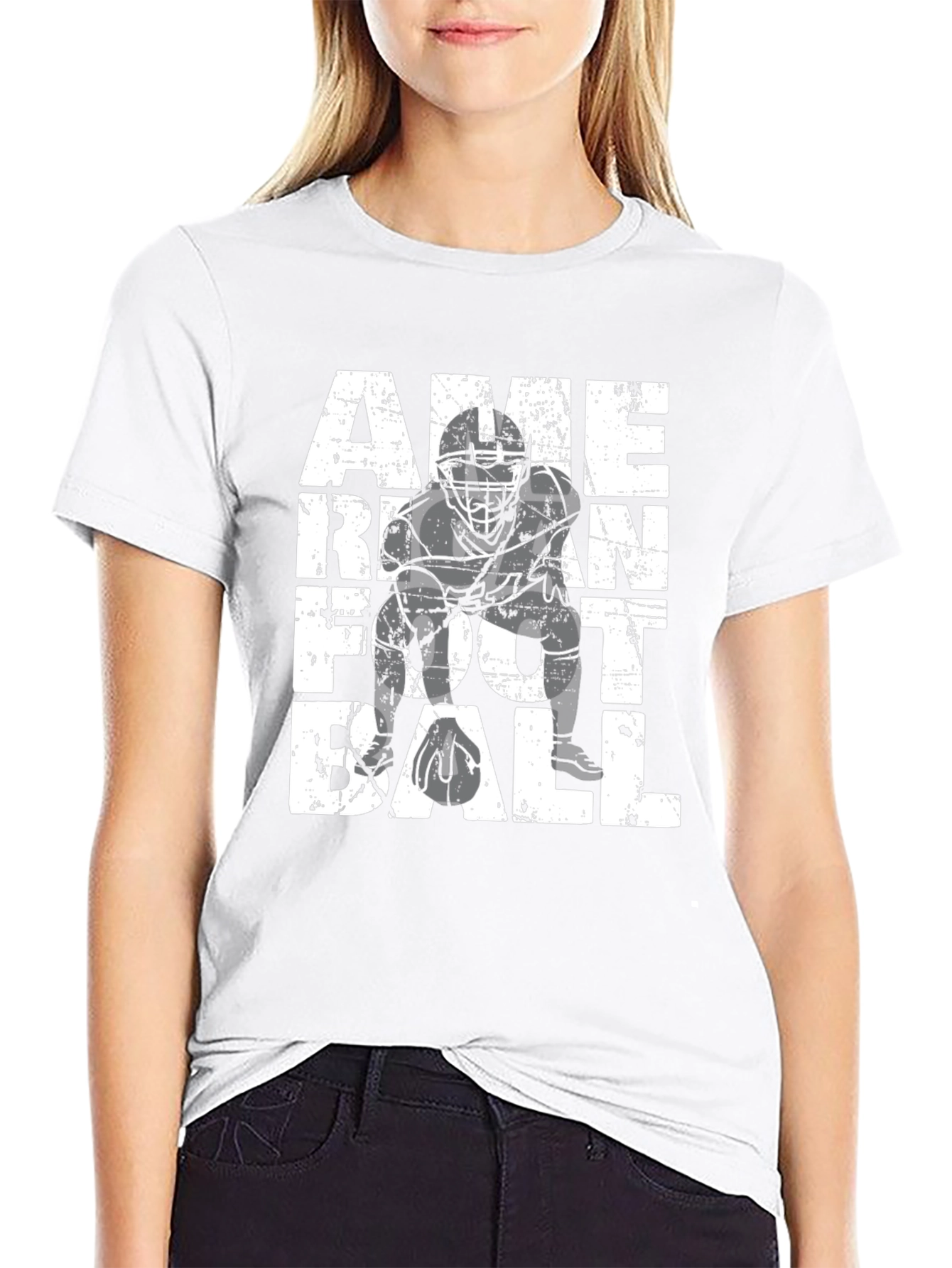 American Football Graphic T-Shirt