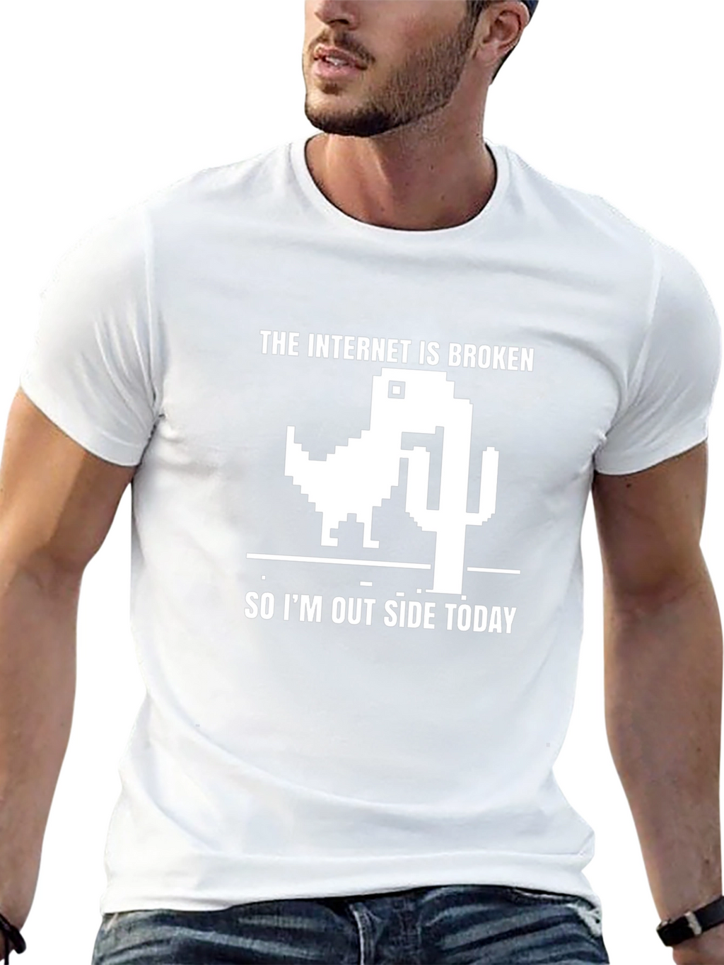 The Internet is Broken T-Shirt - Funny Geek Tee