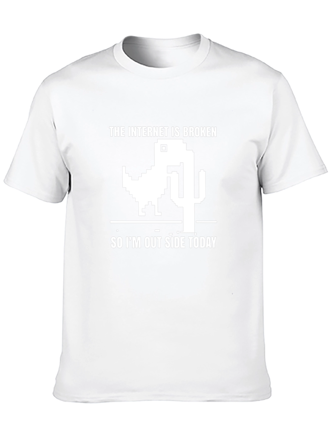 The Internet is Broken T-Shirt - Funny Geek Tee