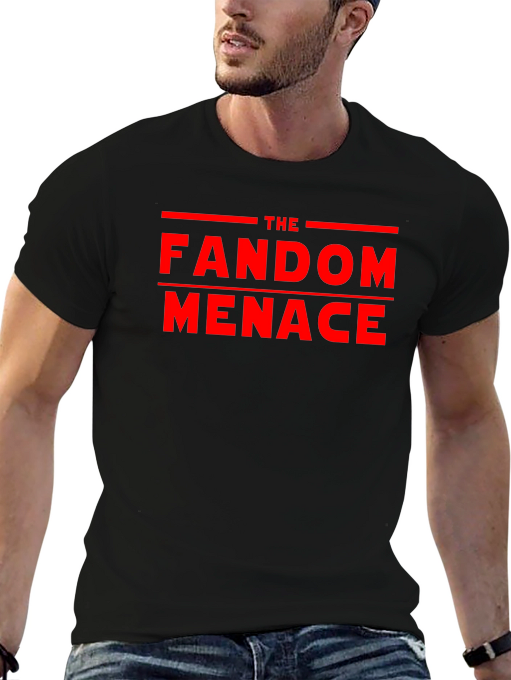 The Fandom Menace Graphic Tee - Bold Statement Shirt