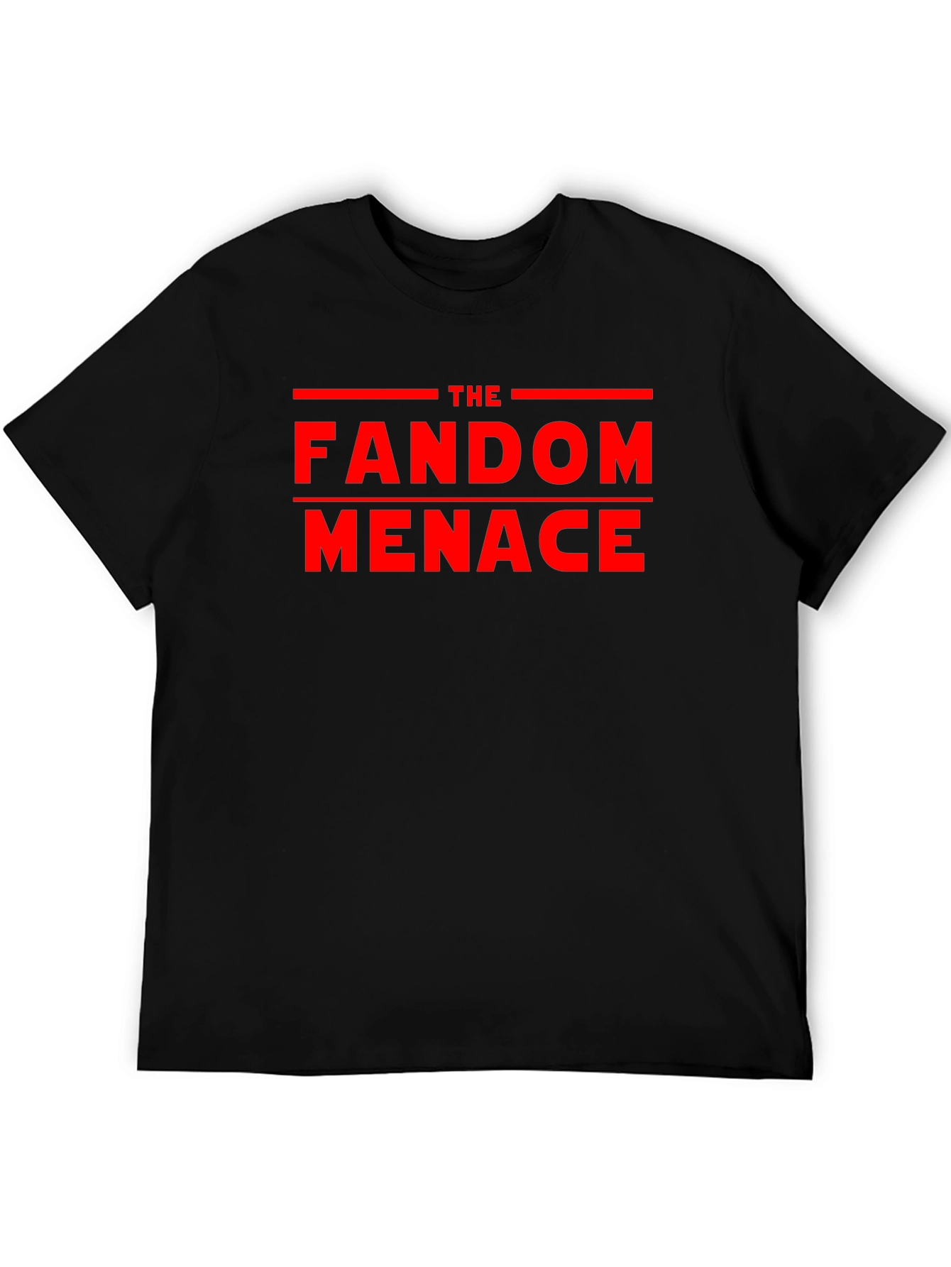 The Fandom Menace Graphic Tee - Bold Statement Shirt