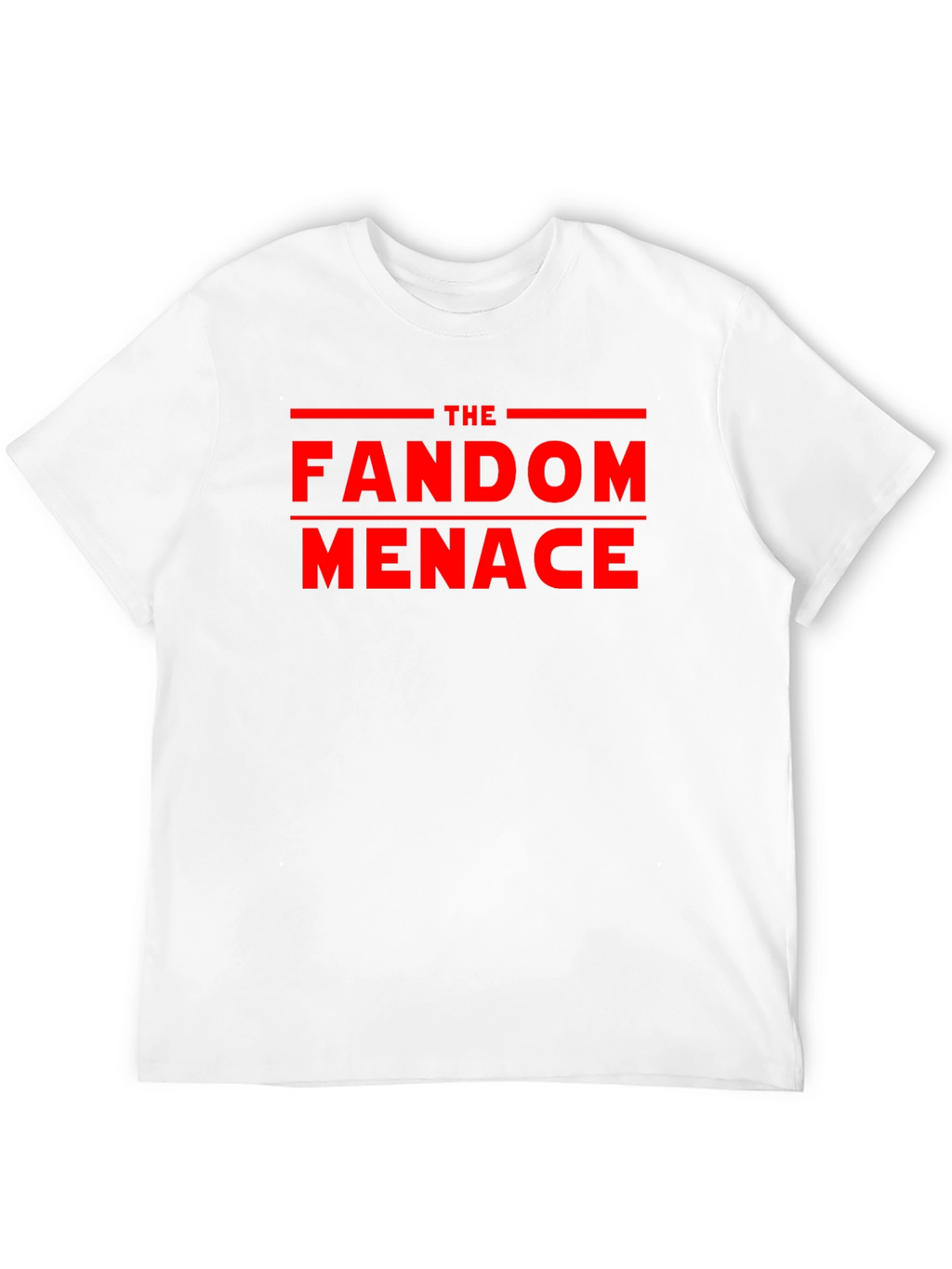The Fandom Menace Graphic Tee - Bold Statement Shirt