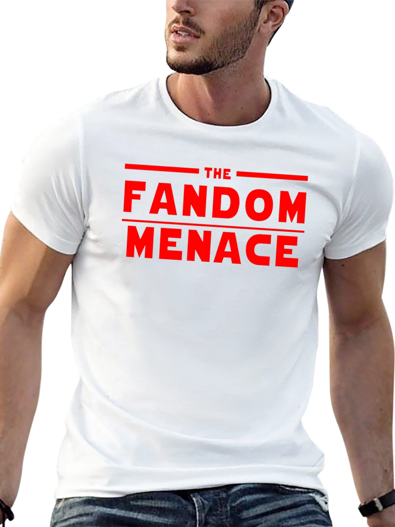 The Fandom Menace Graphic Tee - Bold Statement Shirt