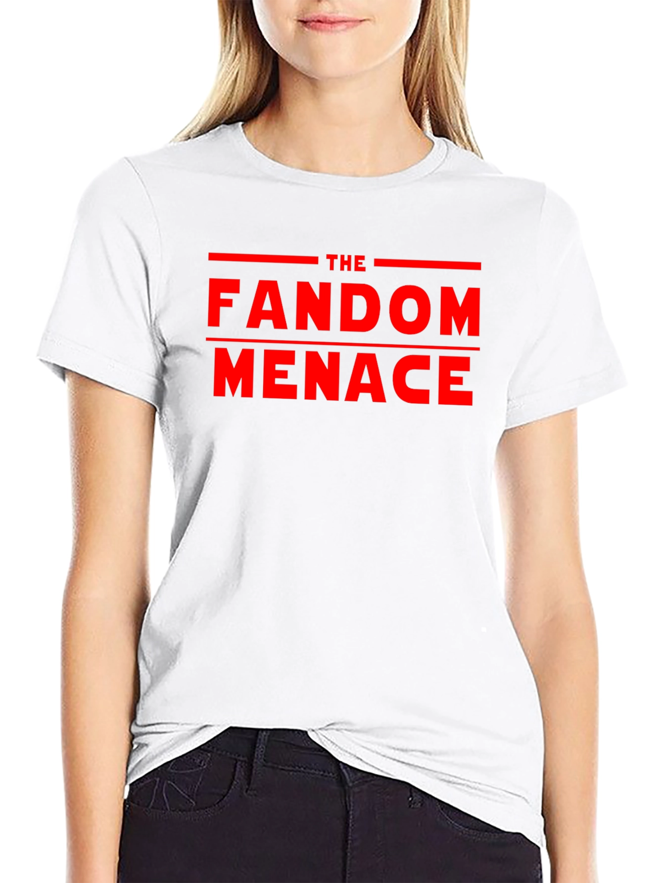 The Fandom Menace Graphic Tee - Bold Statement Shirt