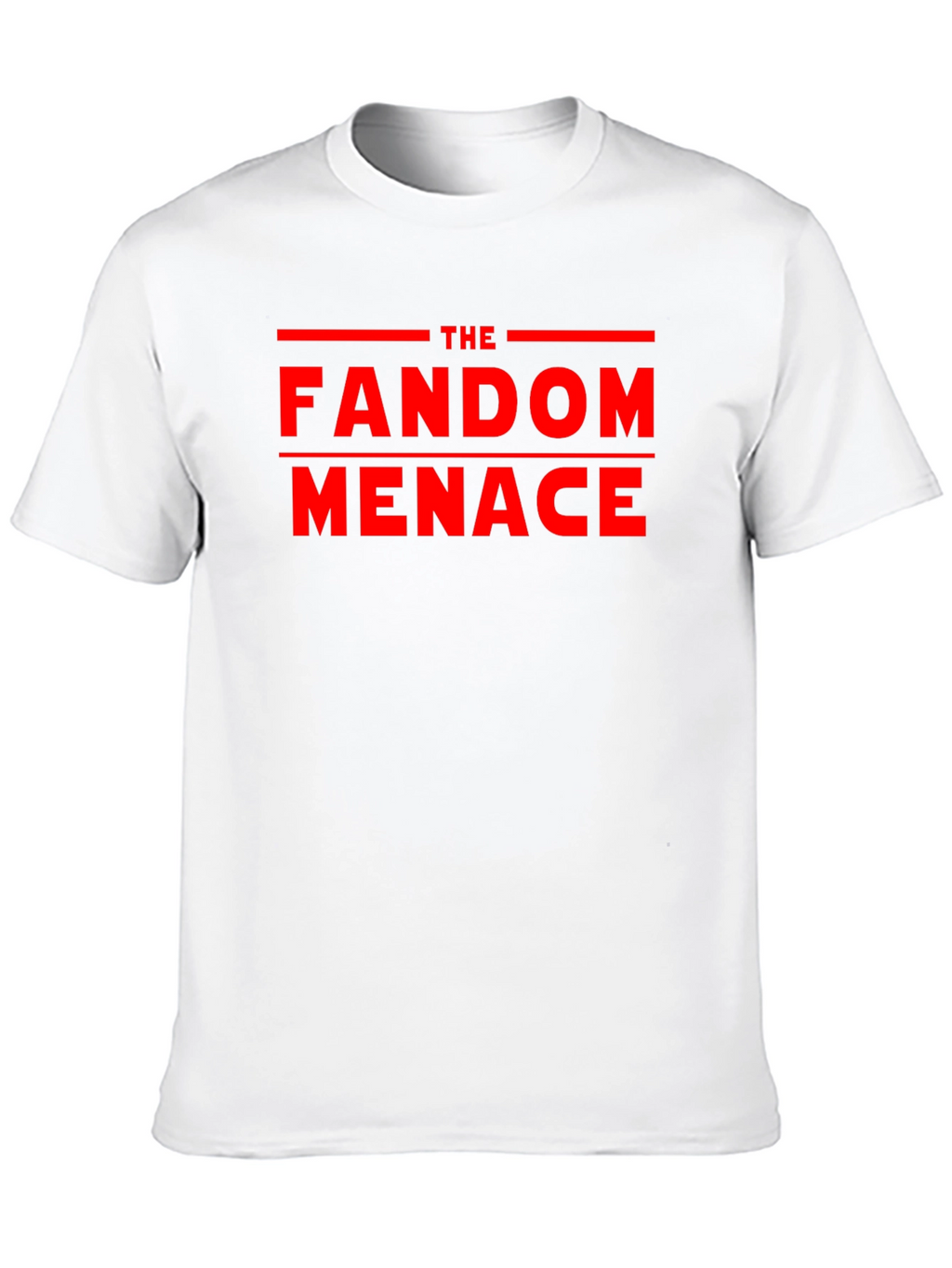 The Fandom Menace Graphic Tee - Bold Statement Shirt