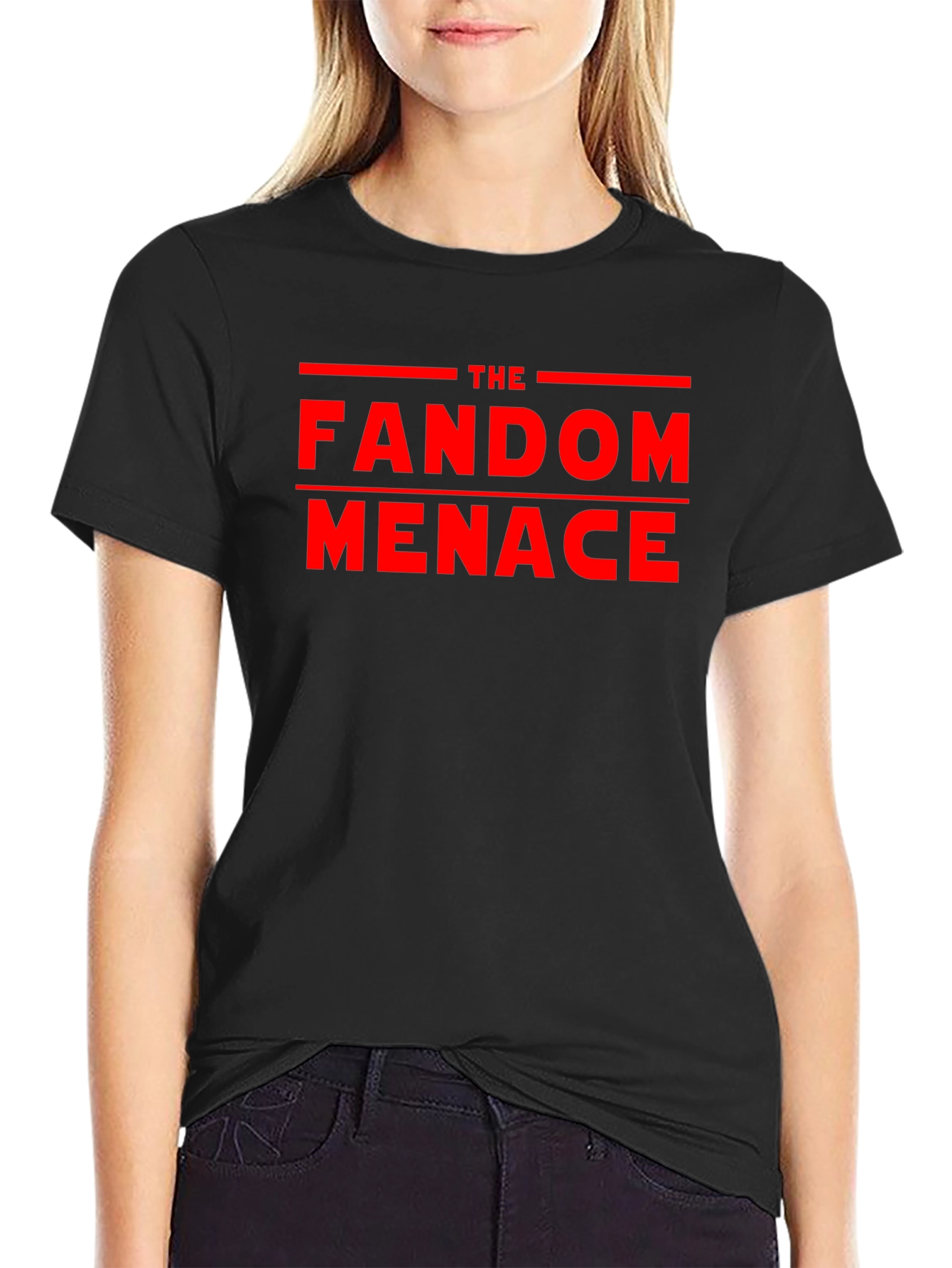 The Fandom Menace Graphic Tee - Bold Statement Shirt