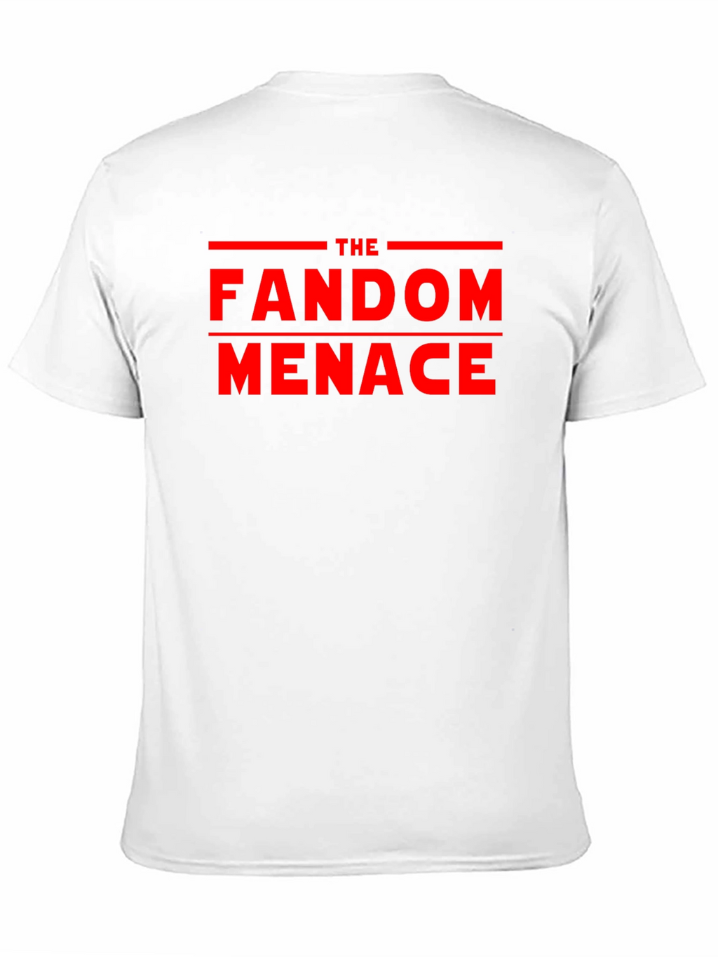 The Fandom Menace Graphic Tee - Bold Statement Shirt