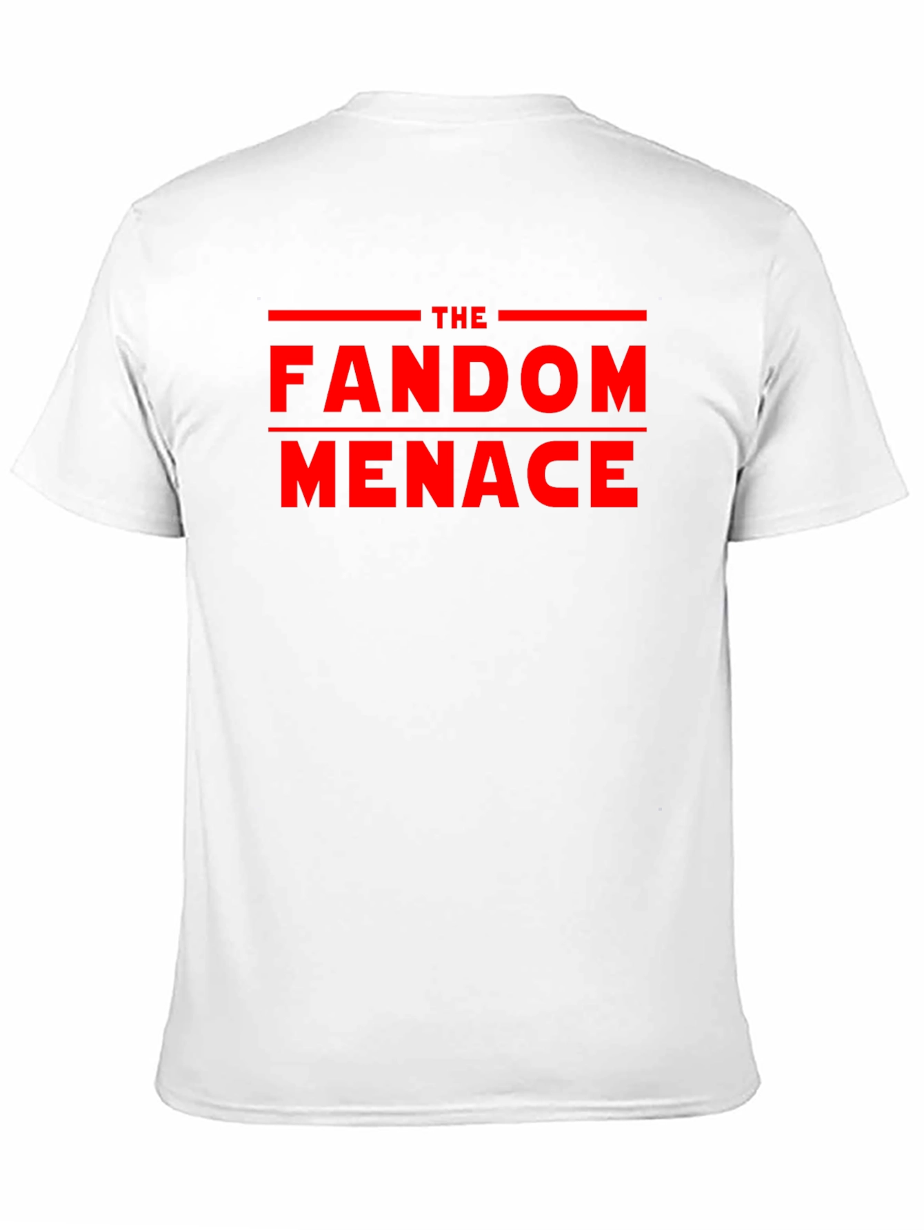 The Fandom Menace Graphic Tee - Bold Statement Shirt