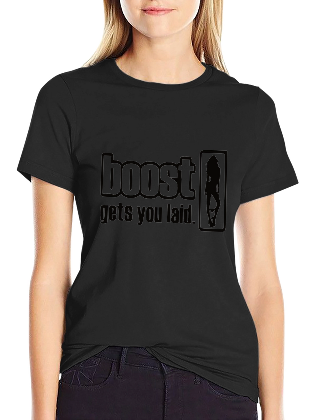 Boost Gets You Laid - Novelty Graphic T-Shirt