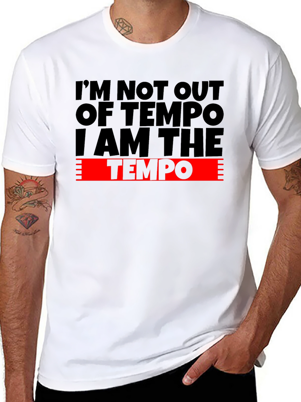 I am the Tempo Graphic Tee