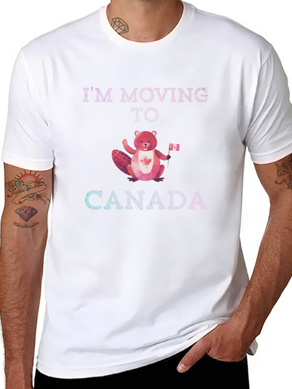Im Moving to Canada Graphic Tee