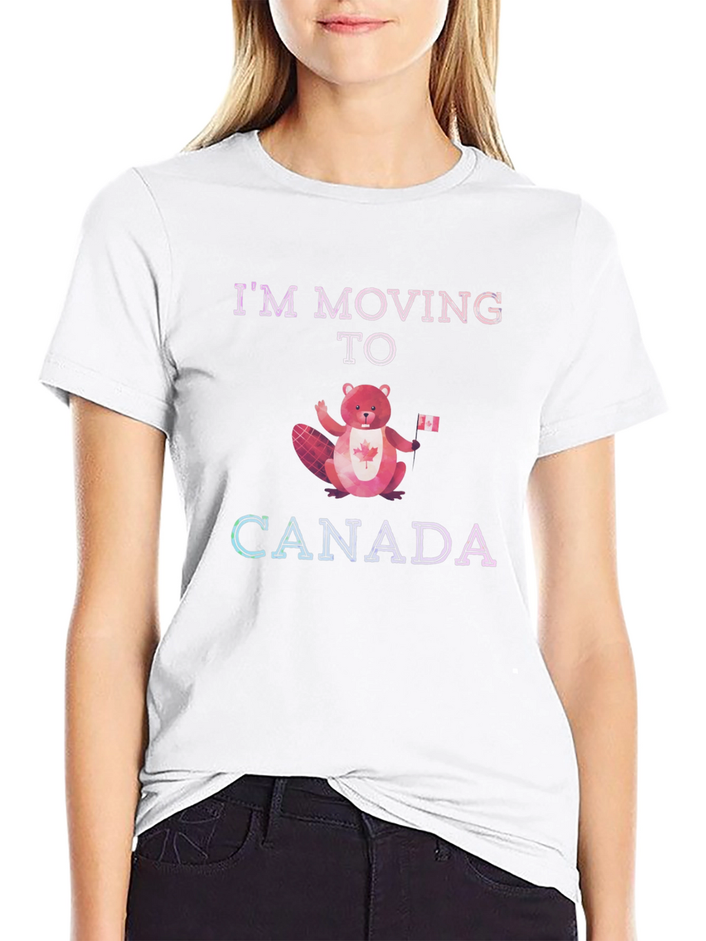 Im Moving to Canada Graphic Tee