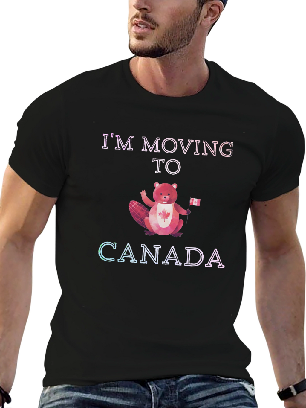 Im Moving to Canada Graphic Tee