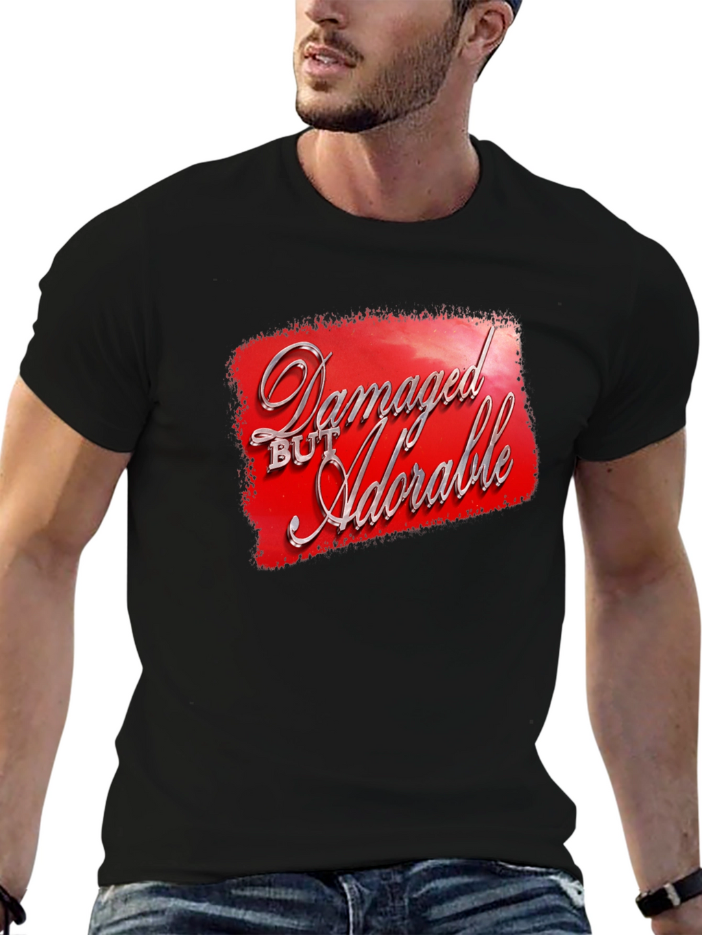 Damaged But Adorable Graphic Tee