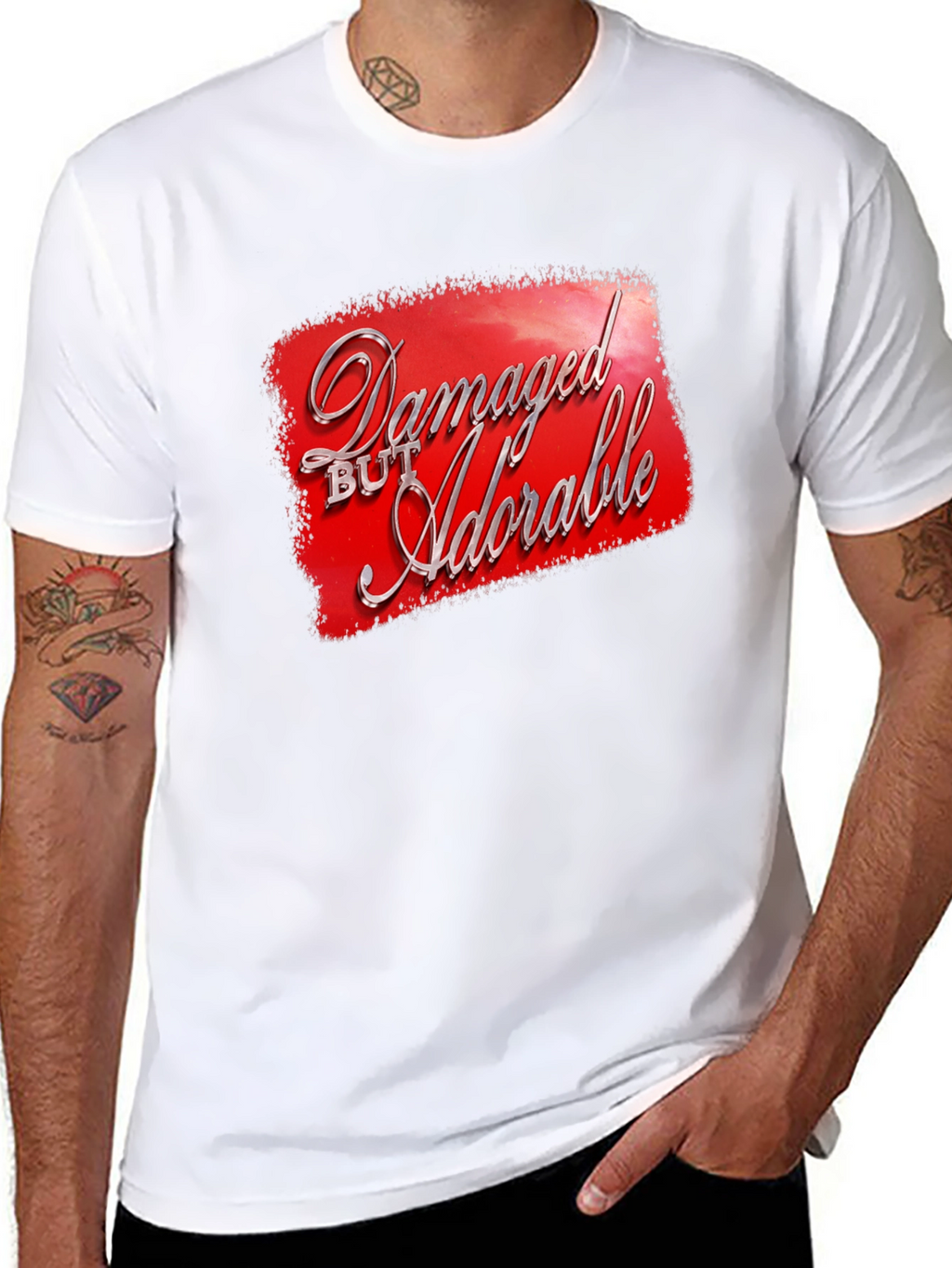 Damaged But Adorable Graphic Tee