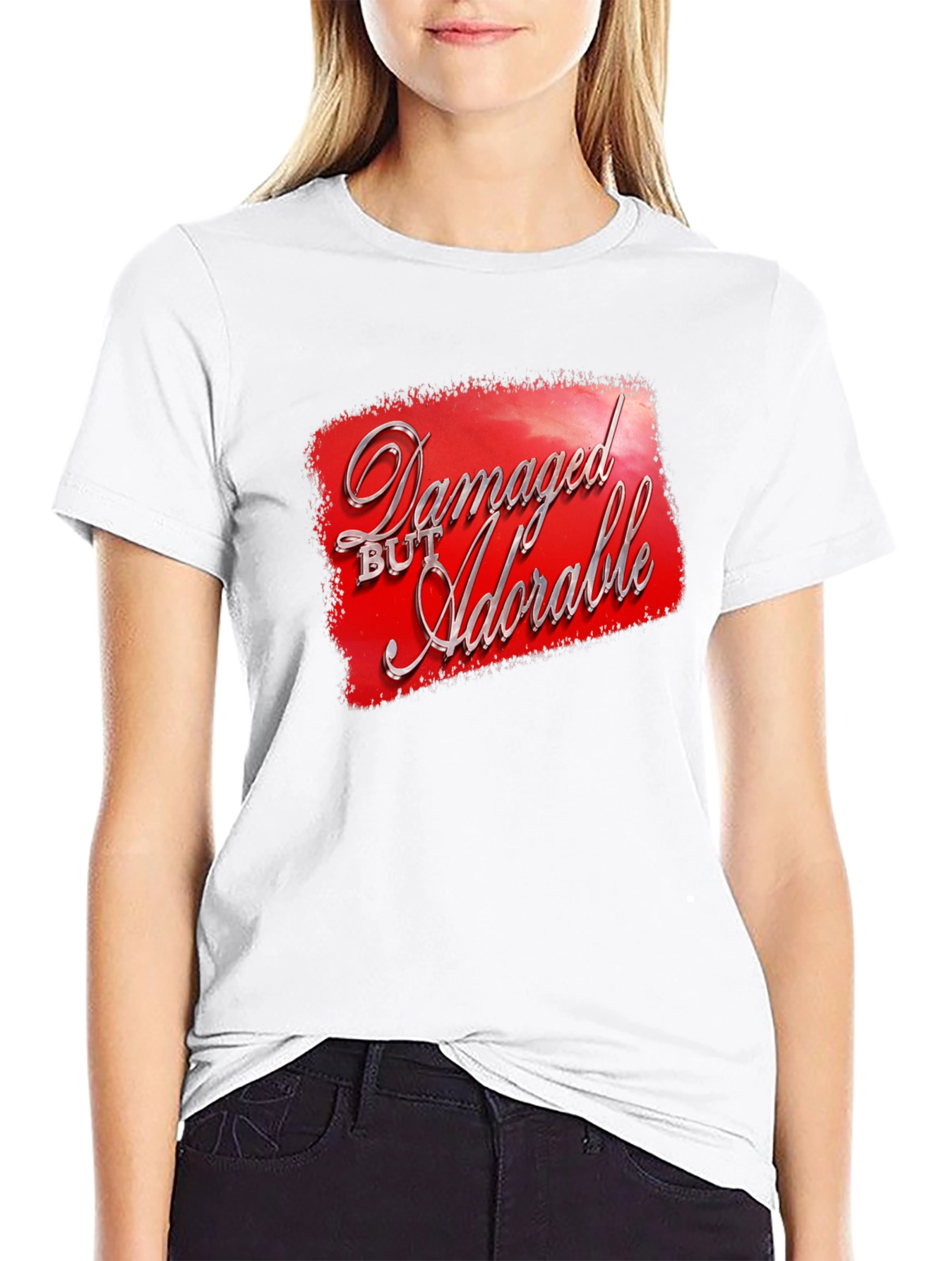 Damaged But Adorable Graphic Tee
