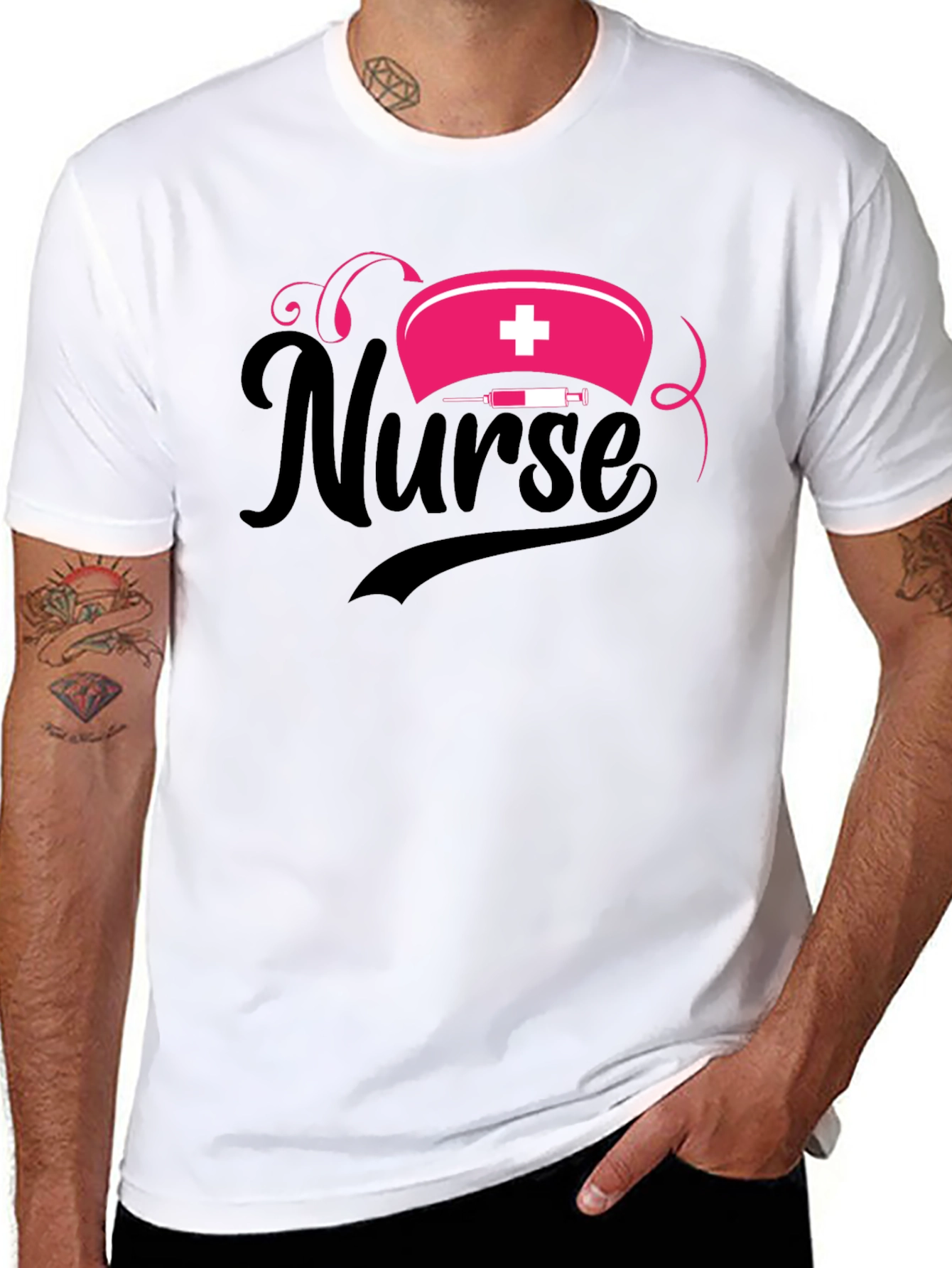 Nurse Graphic T-Shirt - Medical Staff Apparel