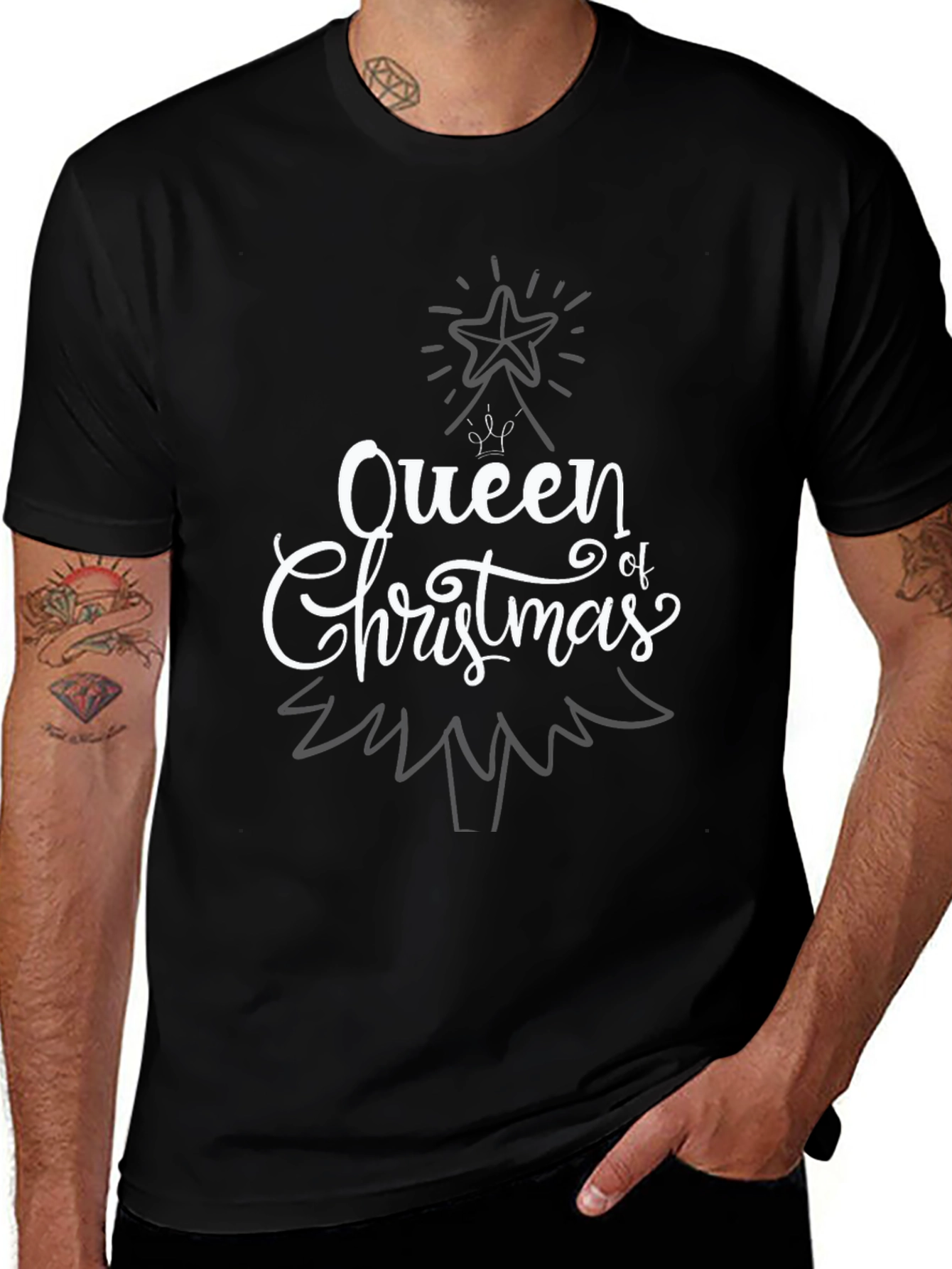 Queen of Christmas T-Shirt - Holiday Tee