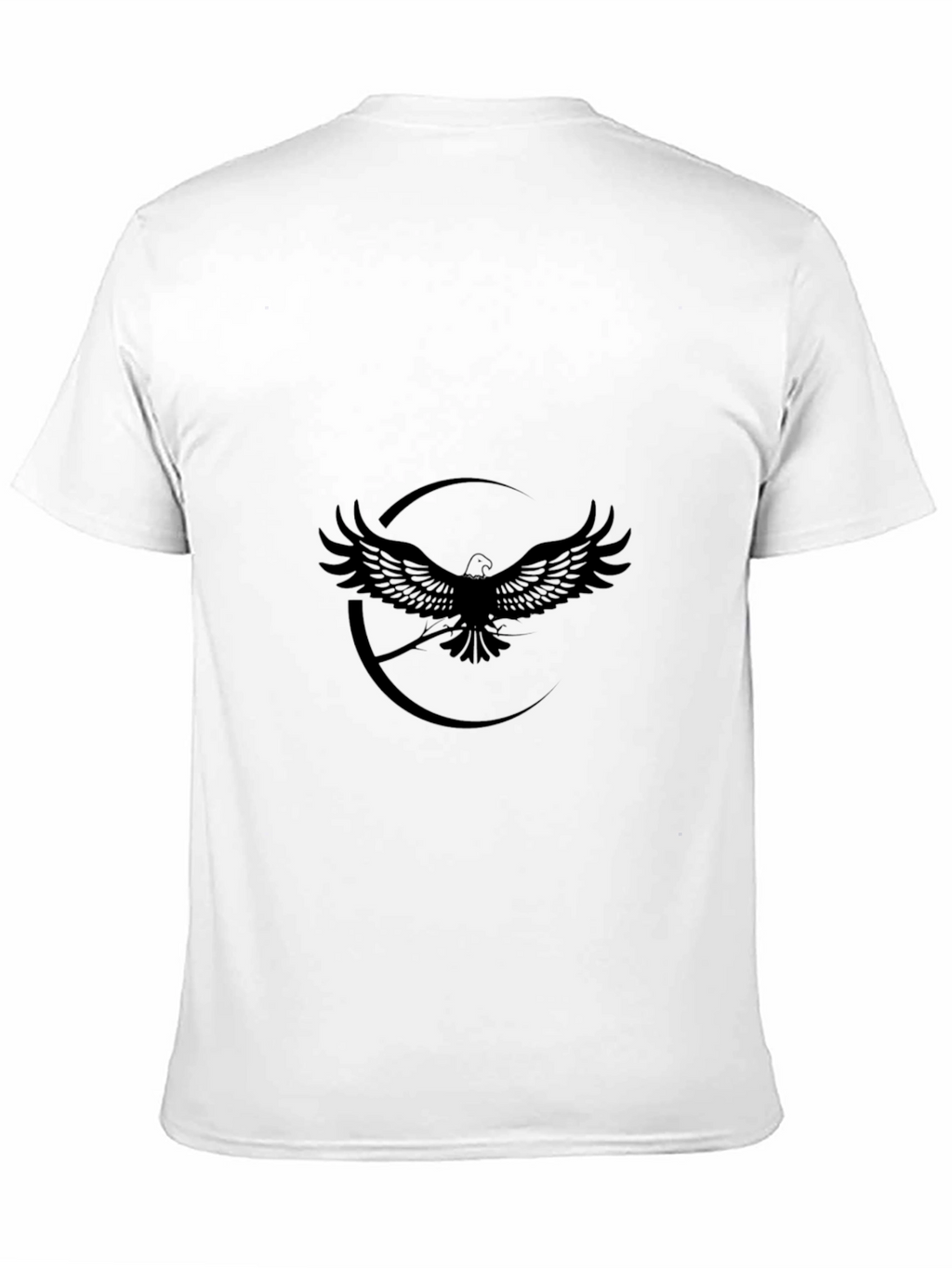 Black Eagle Graphic T-Shirt - Stylish Mens Apparel