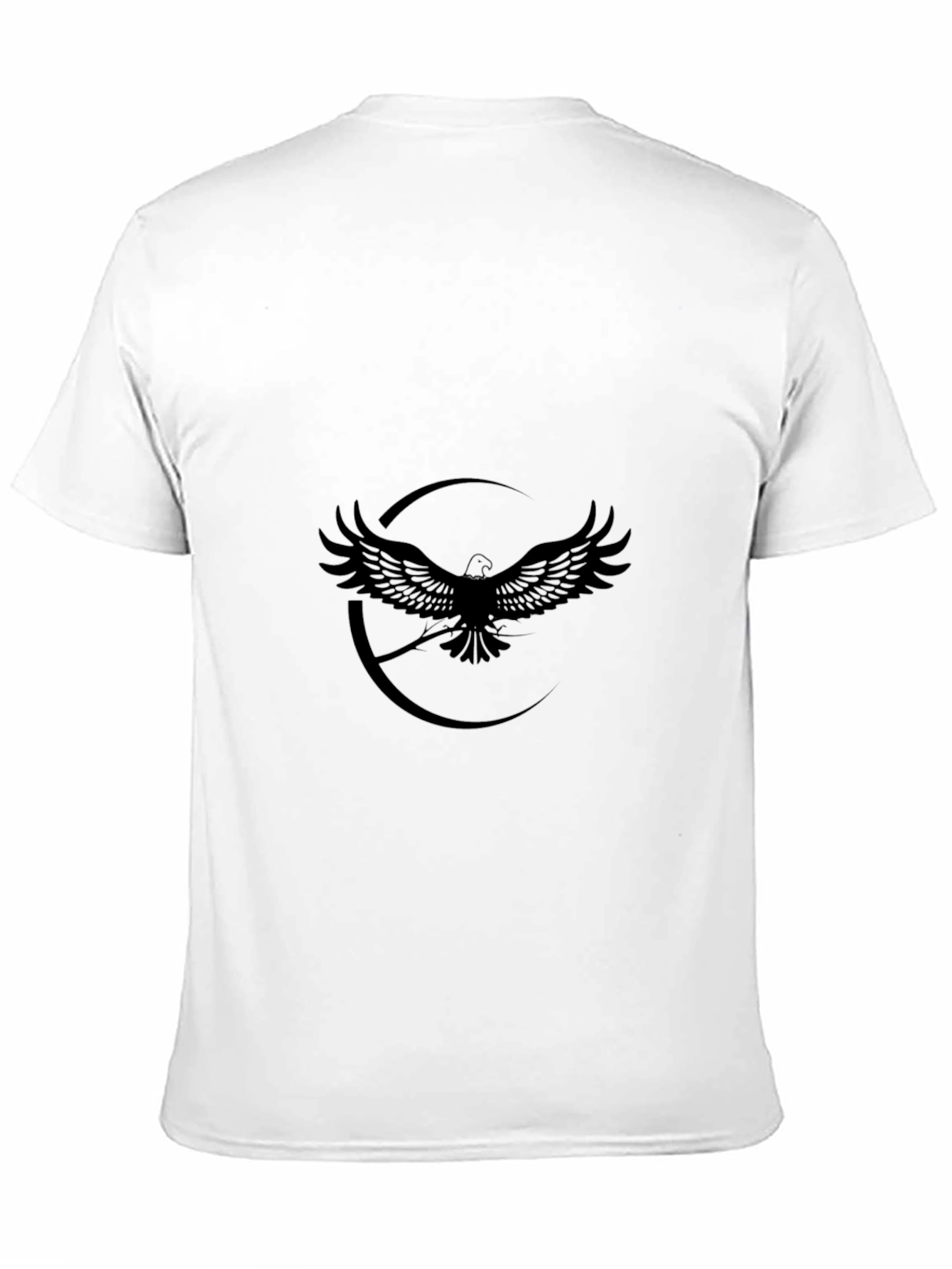 Black Eagle Graphic T-Shirt - Stylish Mens Apparel