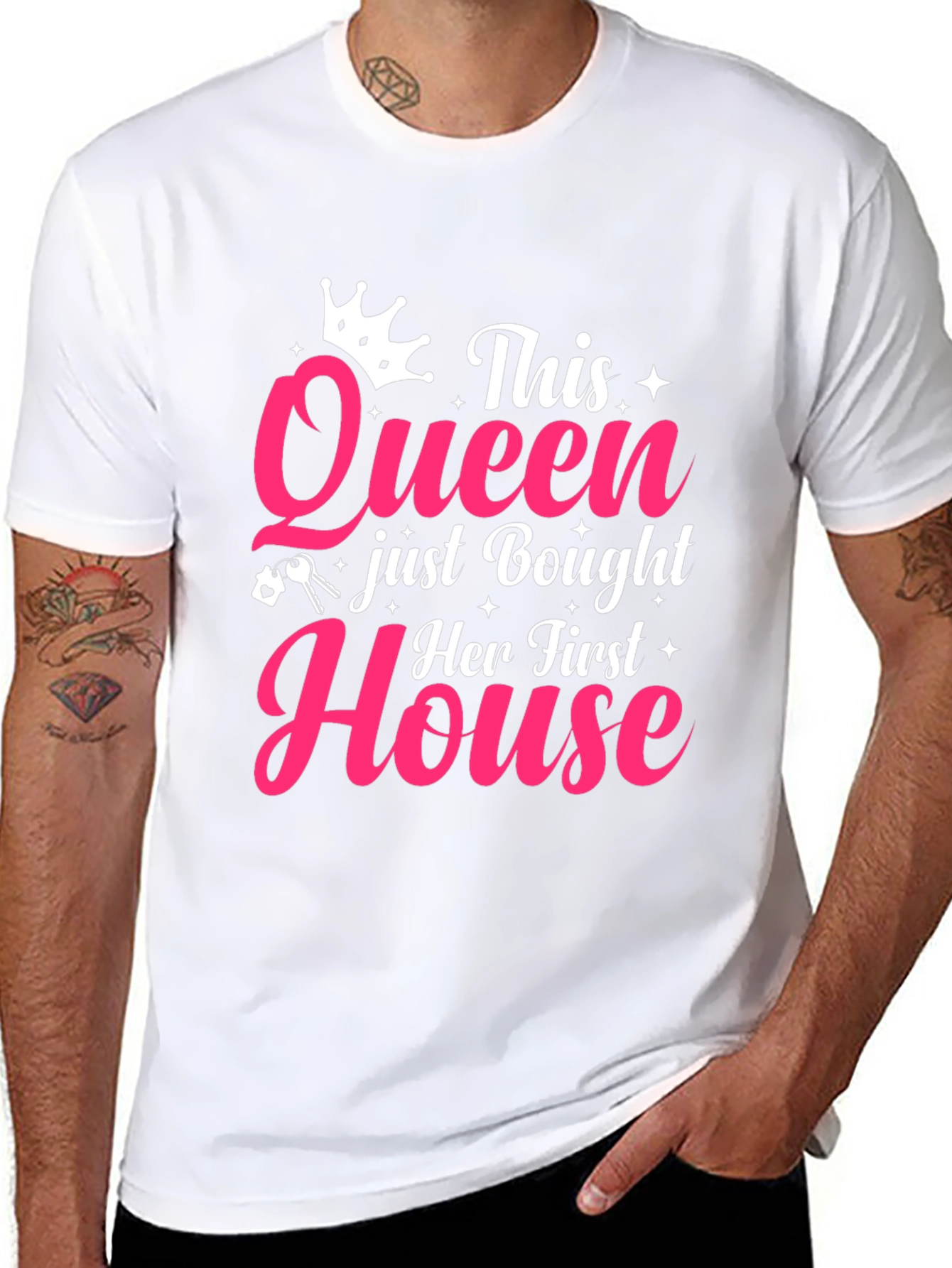 Queen Bought House T-Shirt - New Homeowner Gift