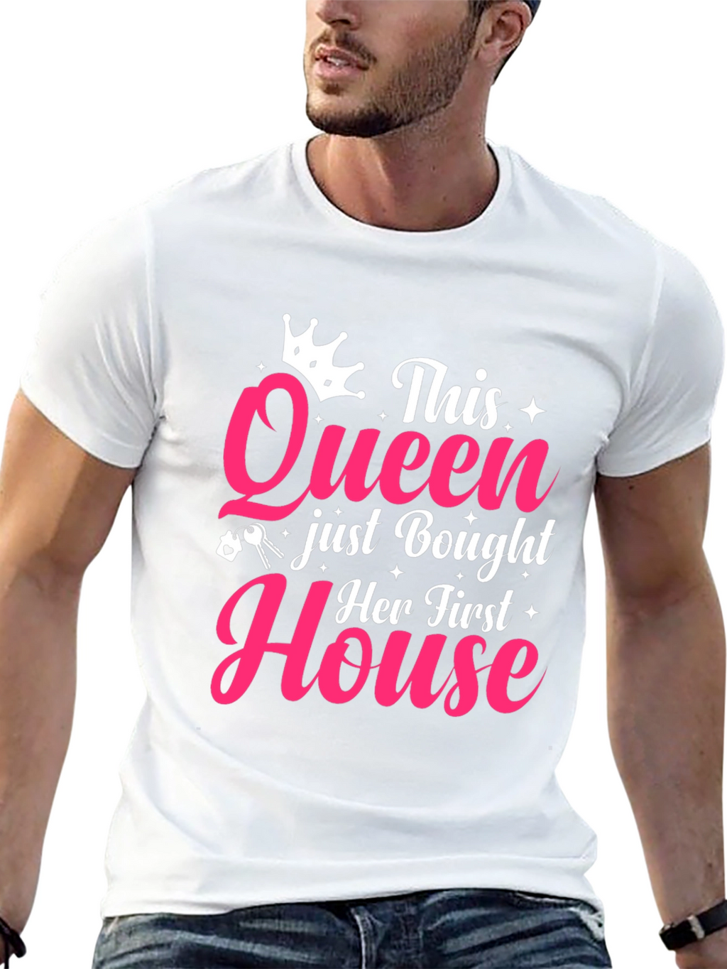 Queen Bought House T-Shirt - New Homeowner Gift
