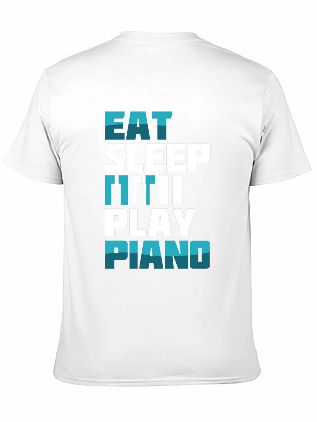 Eat Sleep Repeat Piano T-Shirt