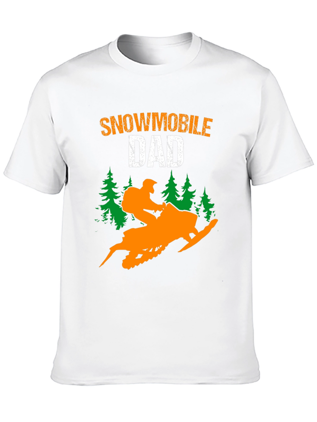 Snowmobile Dad T-Shirt - Ride in Style!