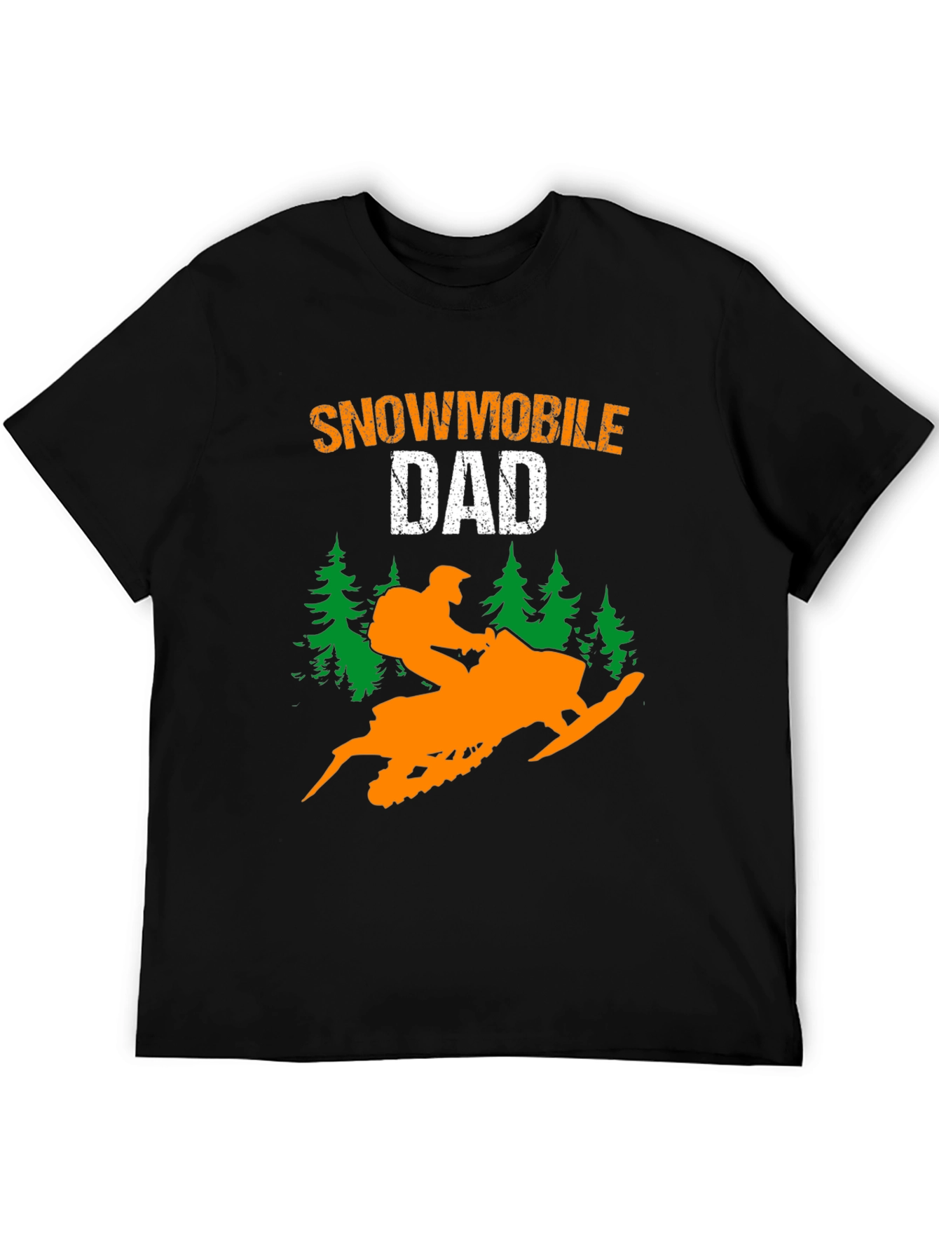 Snowmobile Dad T-Shirt - Ride in Style!
