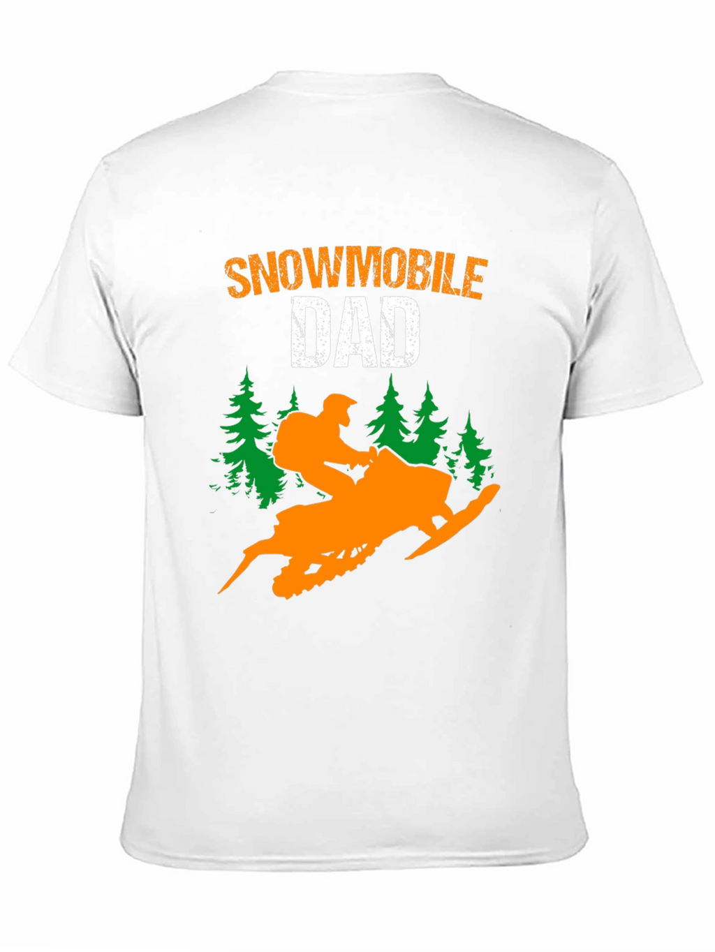 Snowmobile Dad T-Shirt - Ride in Style!