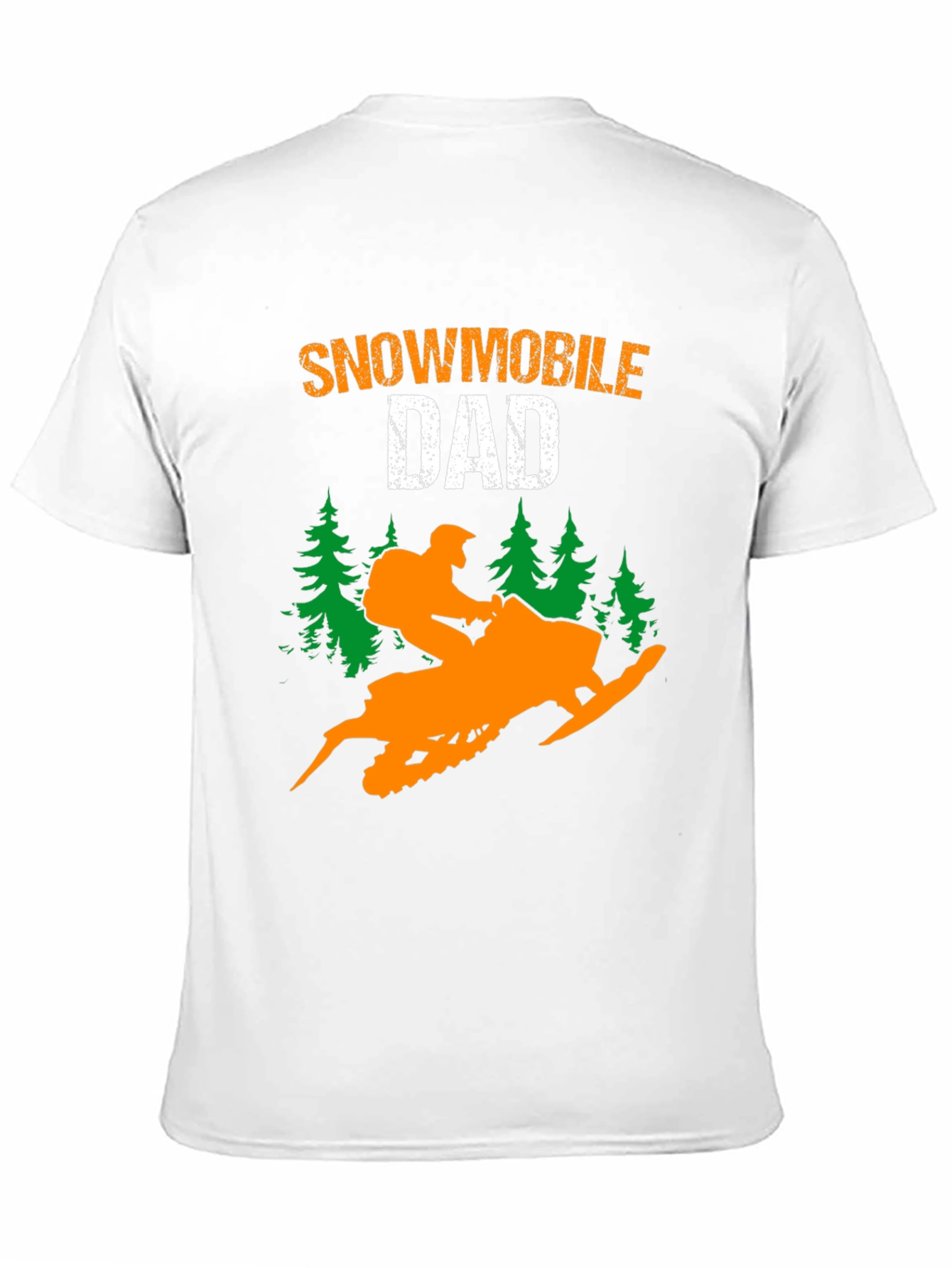 Snowmobile Dad T-Shirt - Ride in Style!