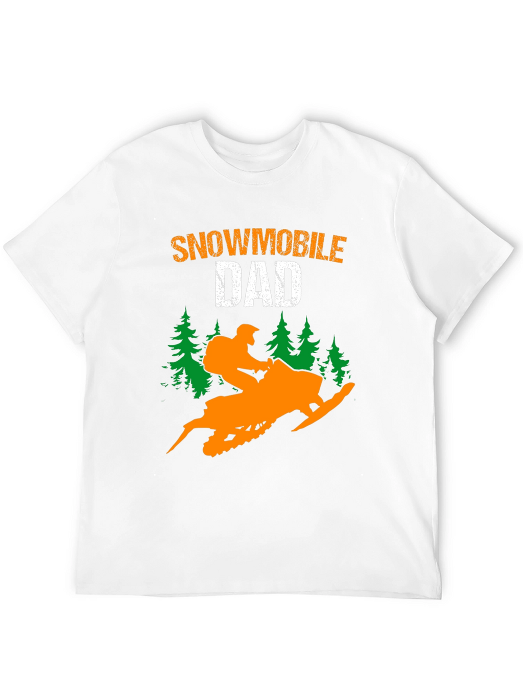Snowmobile Dad T-Shirt - Ride in Style!