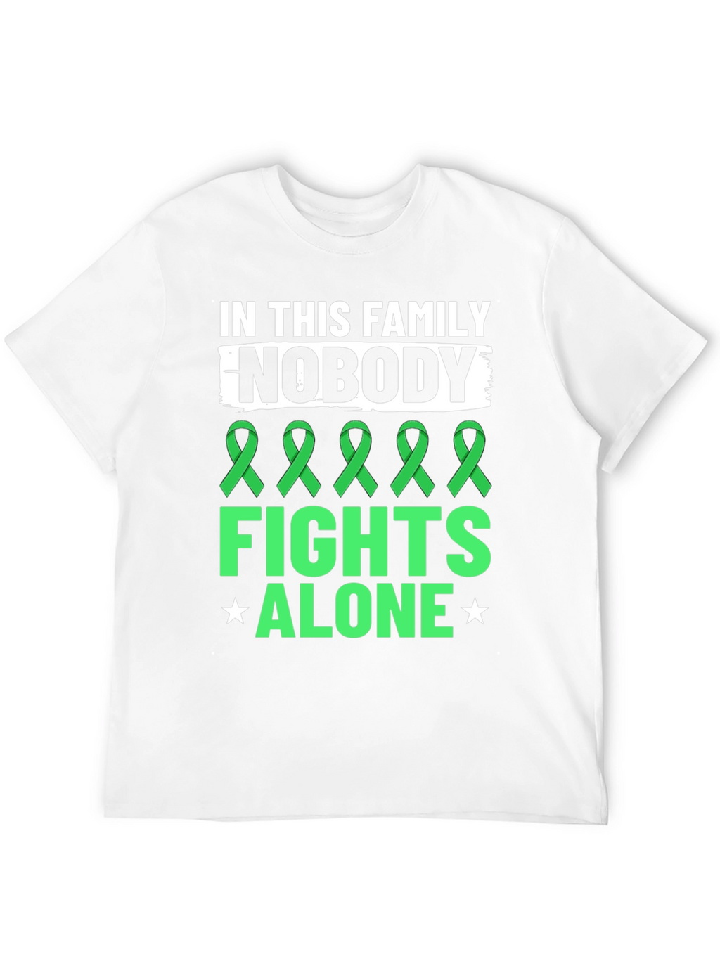 In This Family Nobody Fights Alone T-Shirt