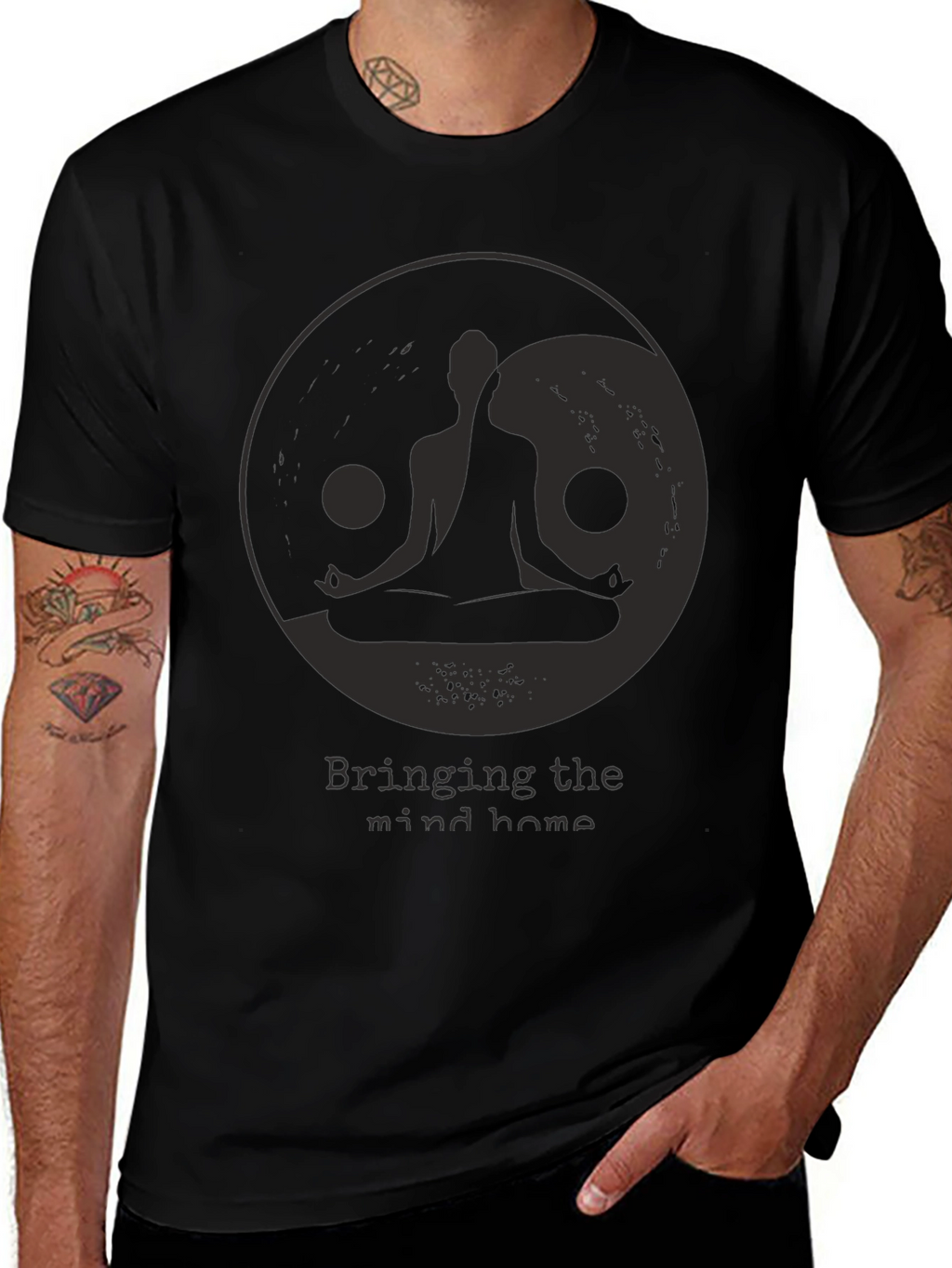 Mind Home Yin Yang Graphic Tee