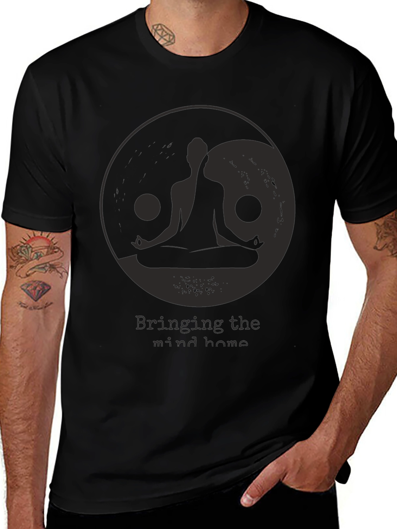 Mind Home Yin Yang Graphic Tee