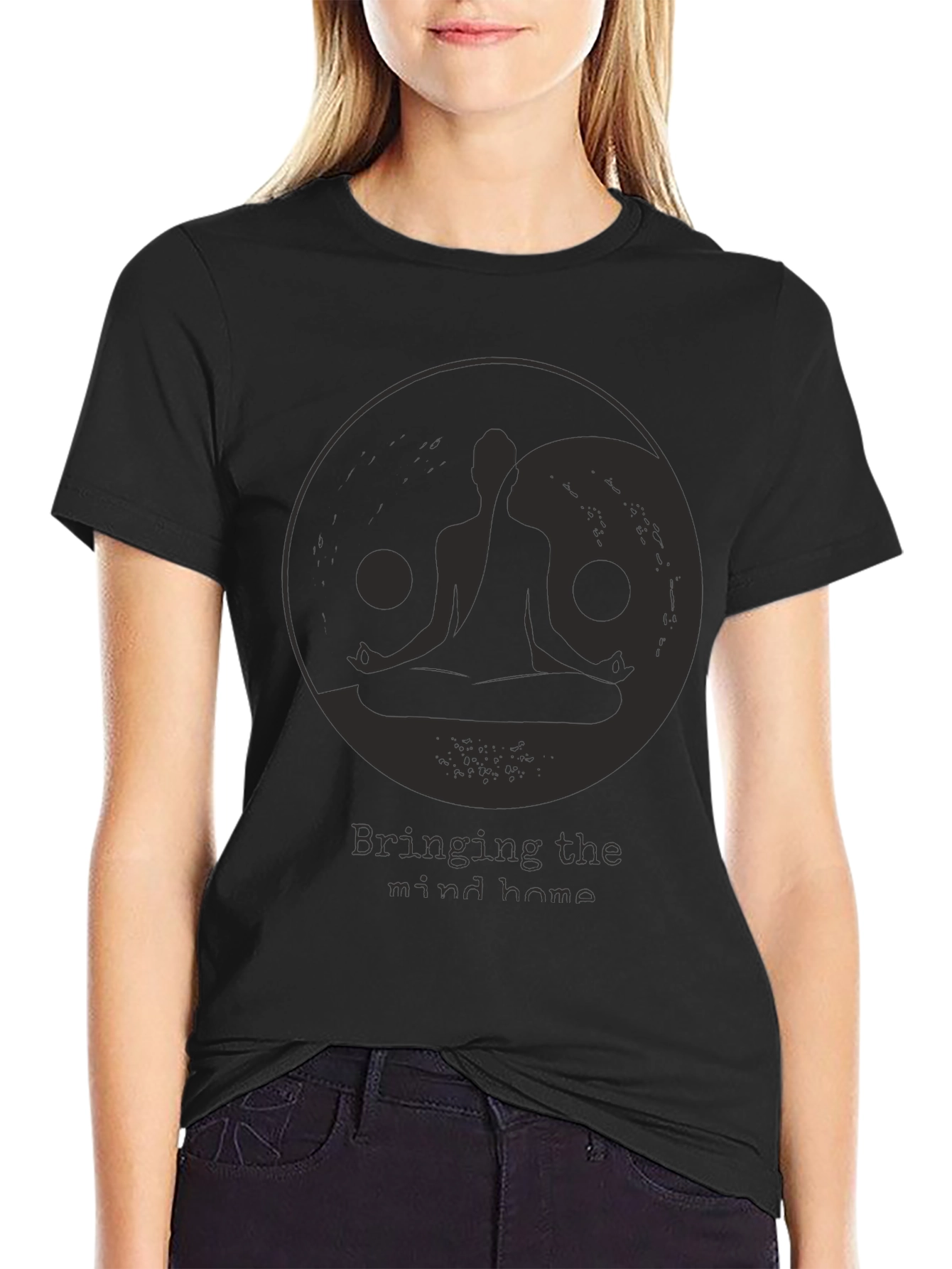 Mind Home Yin Yang Graphic Tee