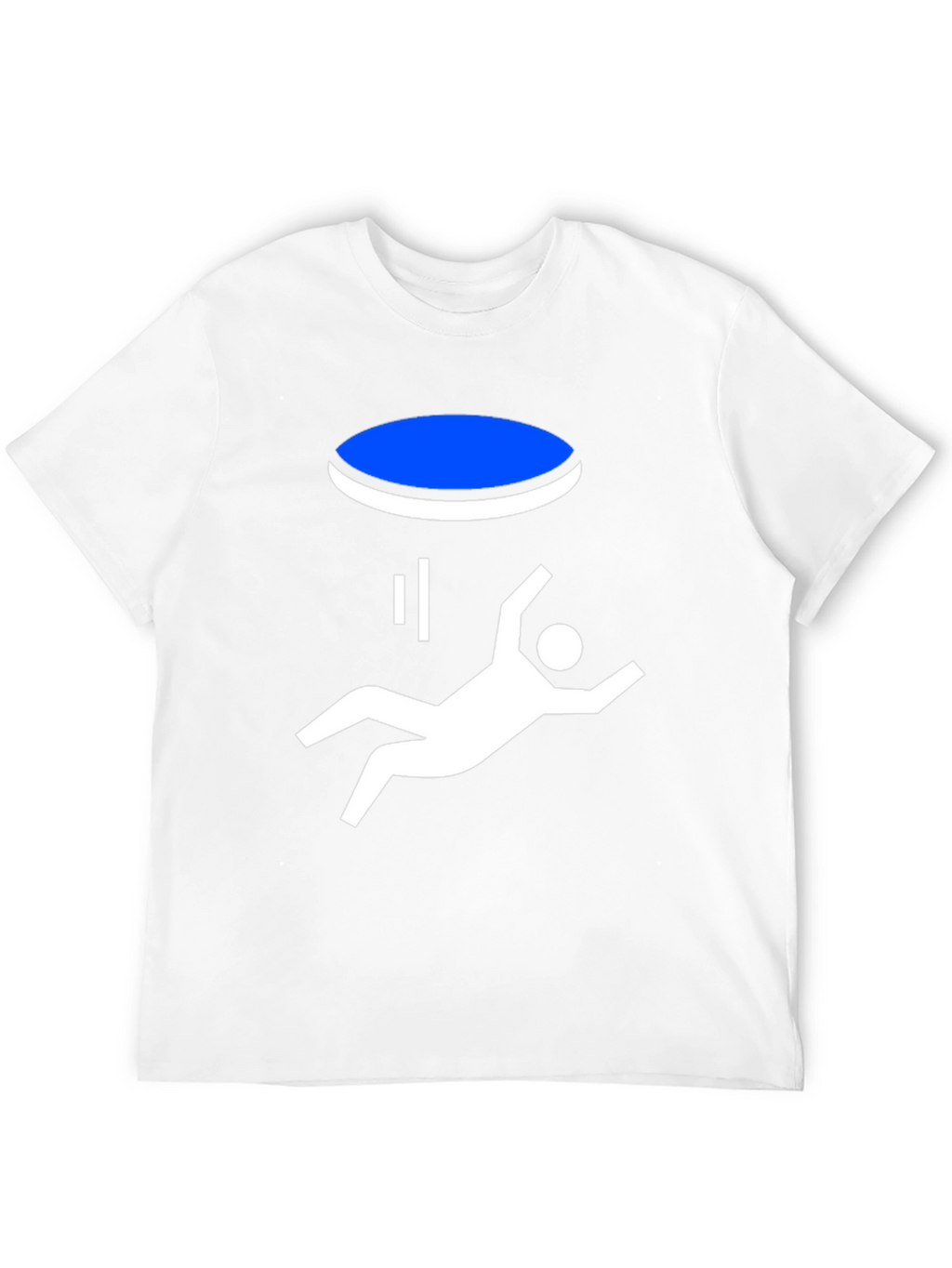 Portal Fall Funny Graphic T-Shirt - Black