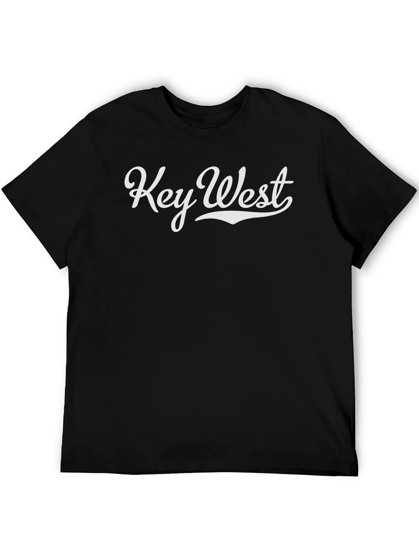 Key West Graphic Tee - Black Short Sleeve