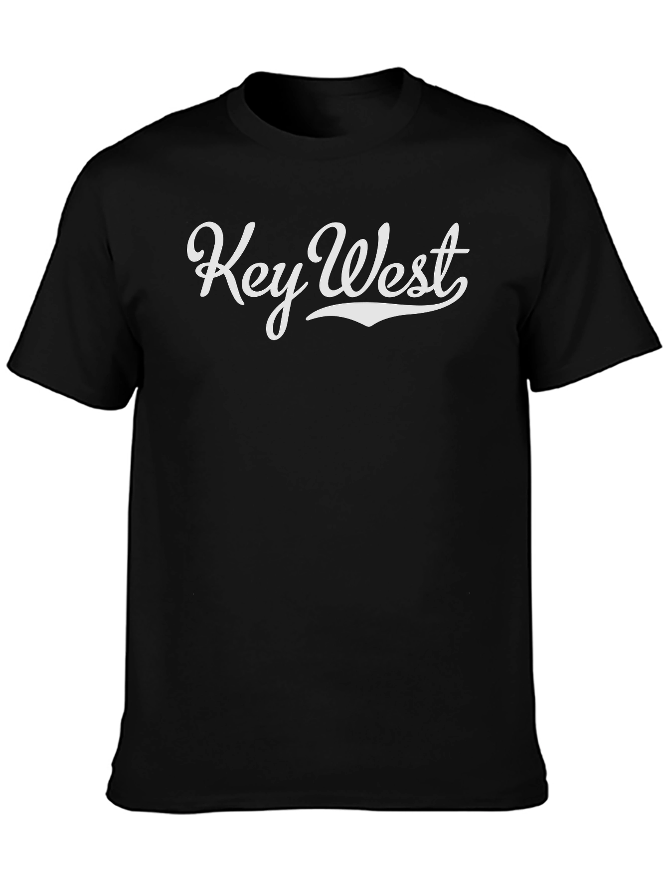 Key West Graphic Tee - Black Short Sleeve