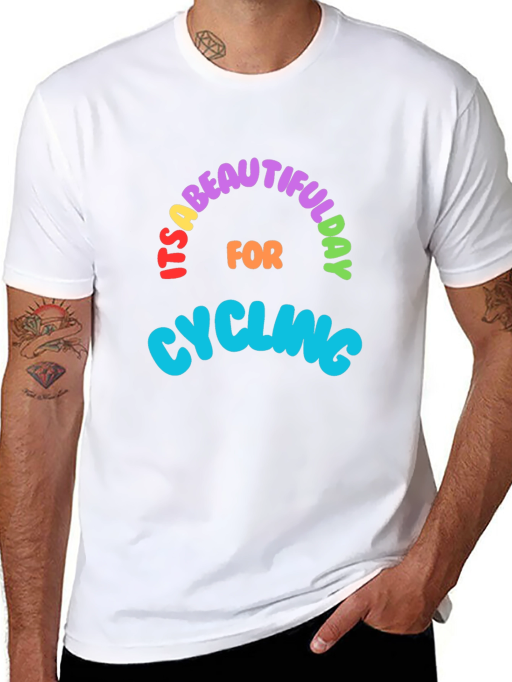 Its a Beautiful Day for Cycling T-Shirt