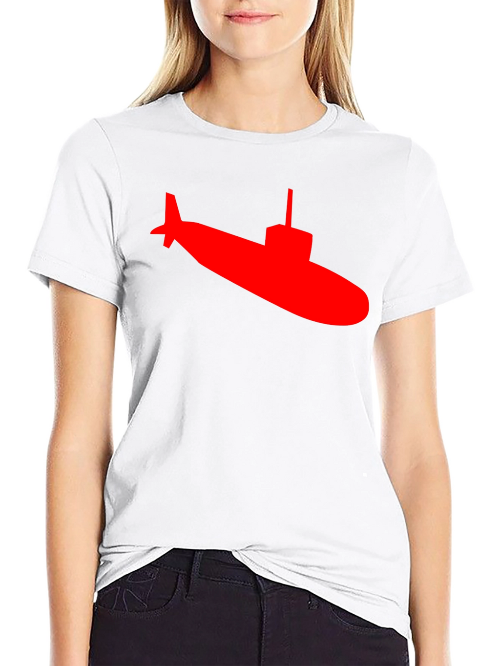 Submarine Graphic Tee - Classic Crew Neck