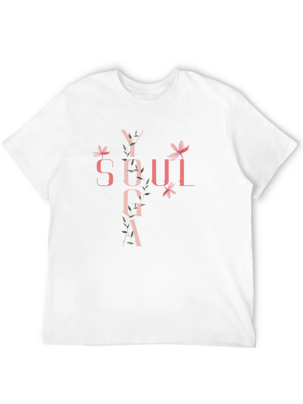 Yoga Soul Black Graphic Tee