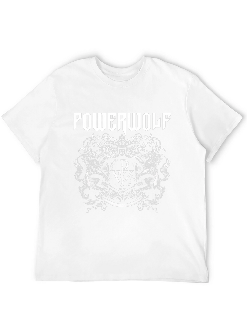 Powerwolf Band Logo Black T-Shirt