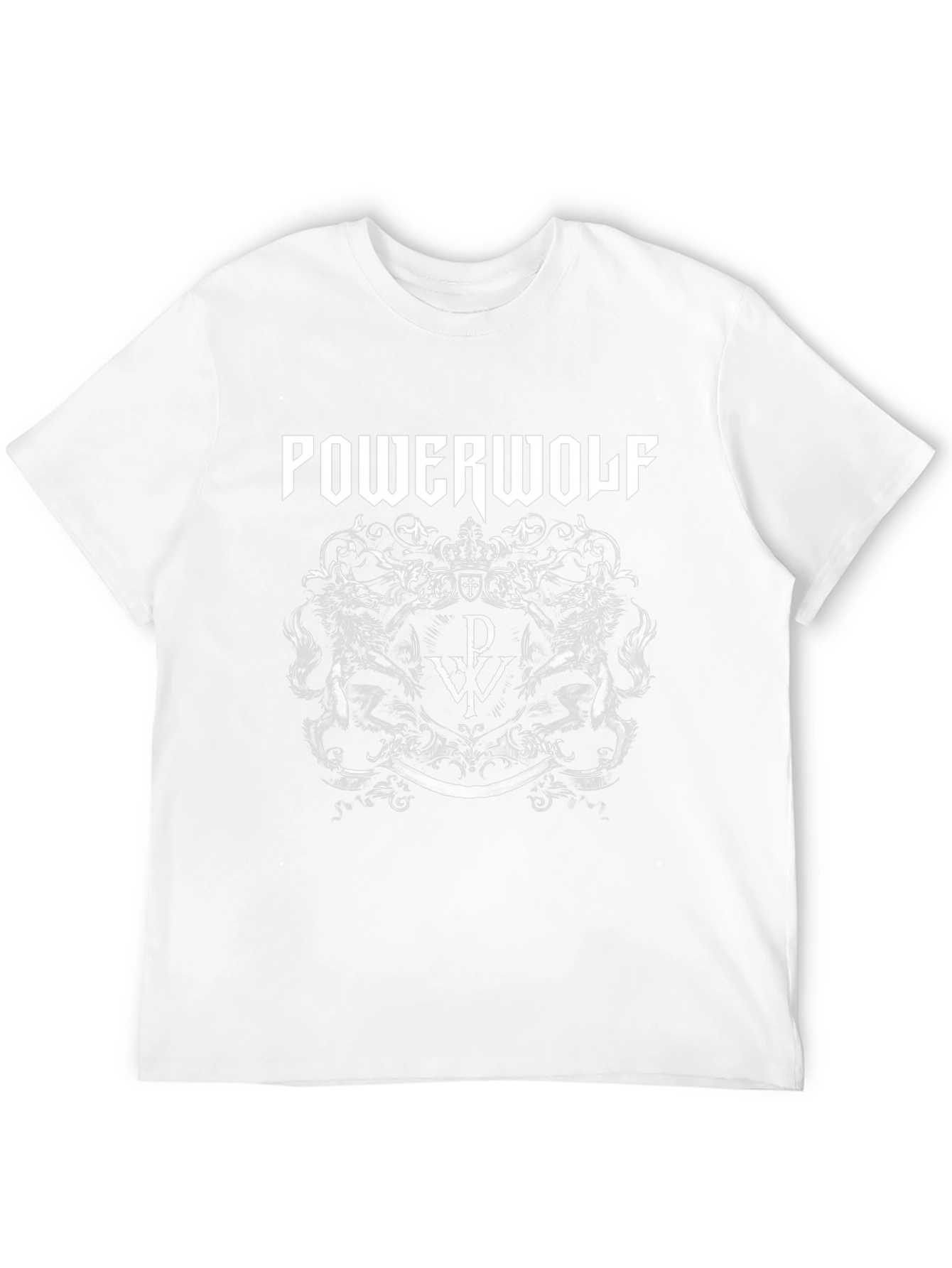 Powerwolf Band Logo Black T-Shirt