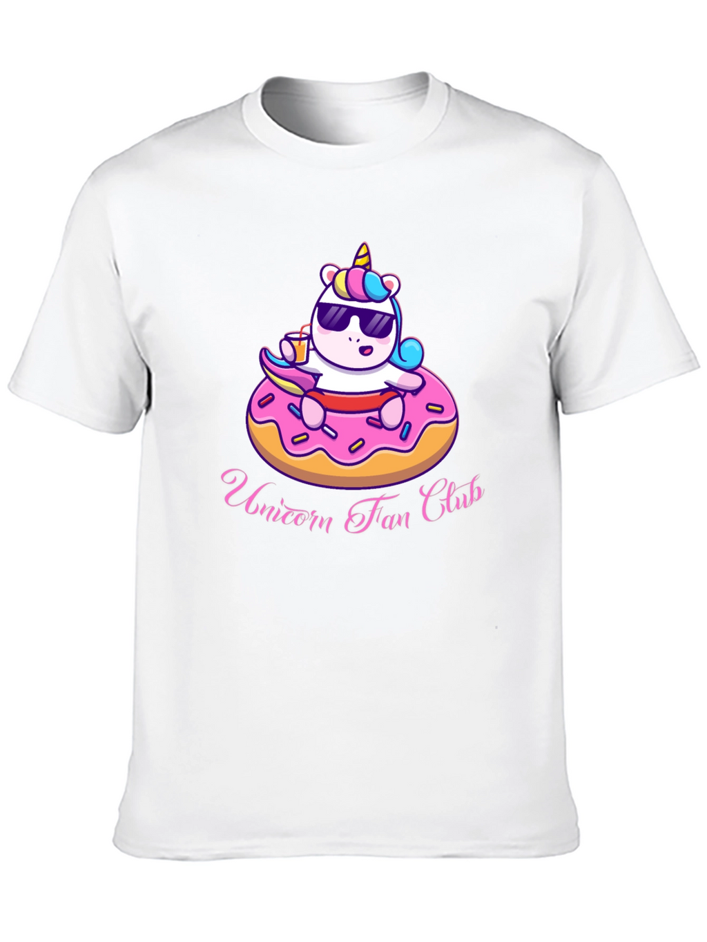 Unicorn Fan Club Donut T-Shirt