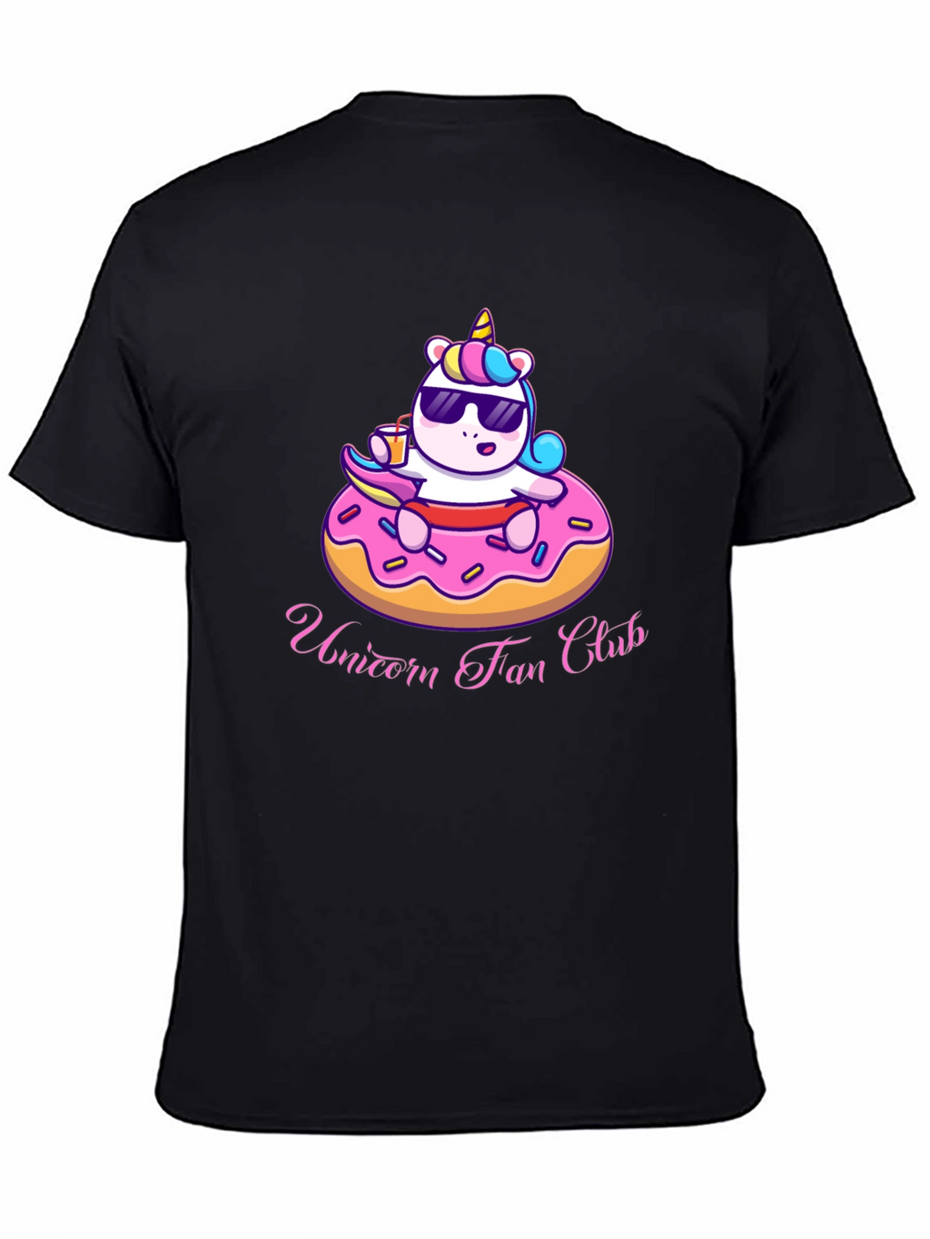 Unicorn Fan Club Donut T-Shirt