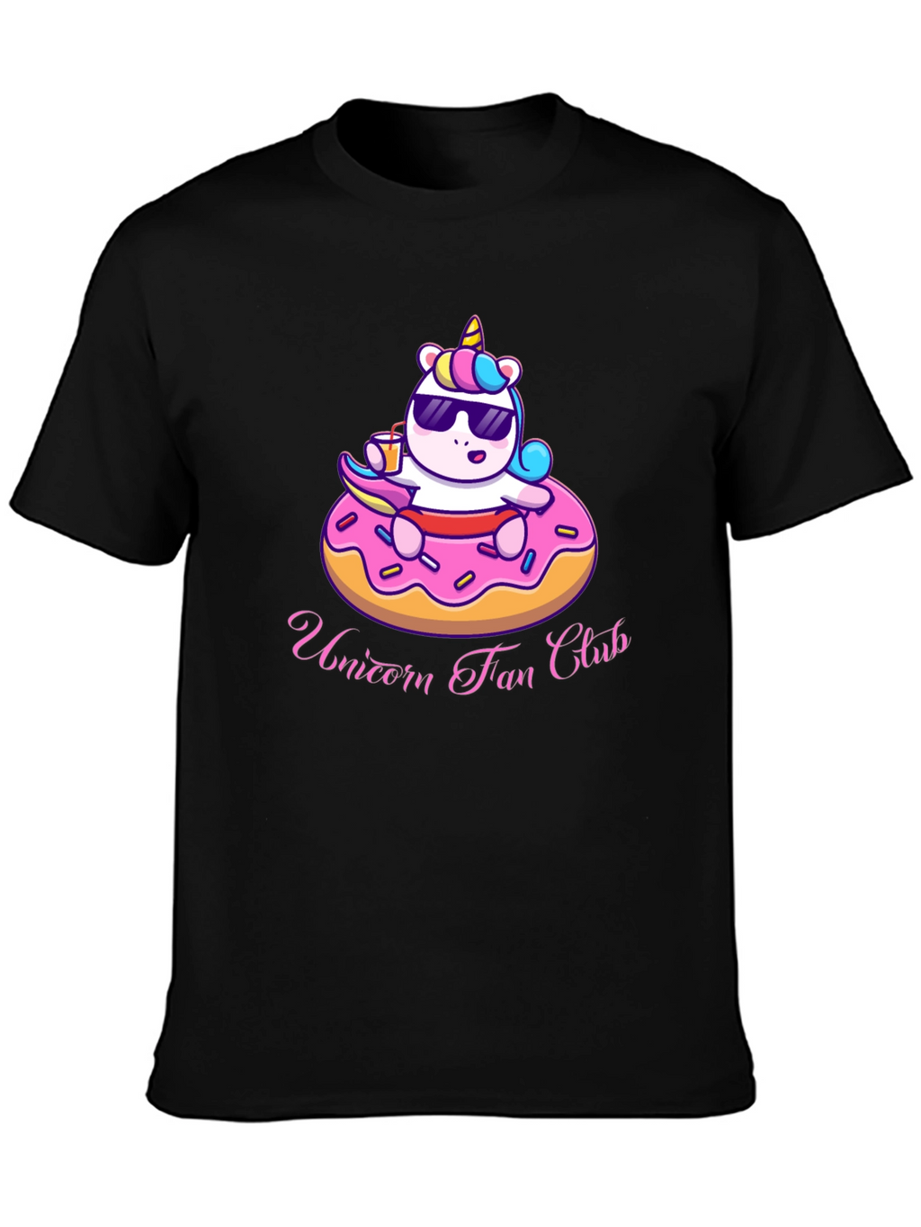 Unicorn Fan Club Donut T-Shirt