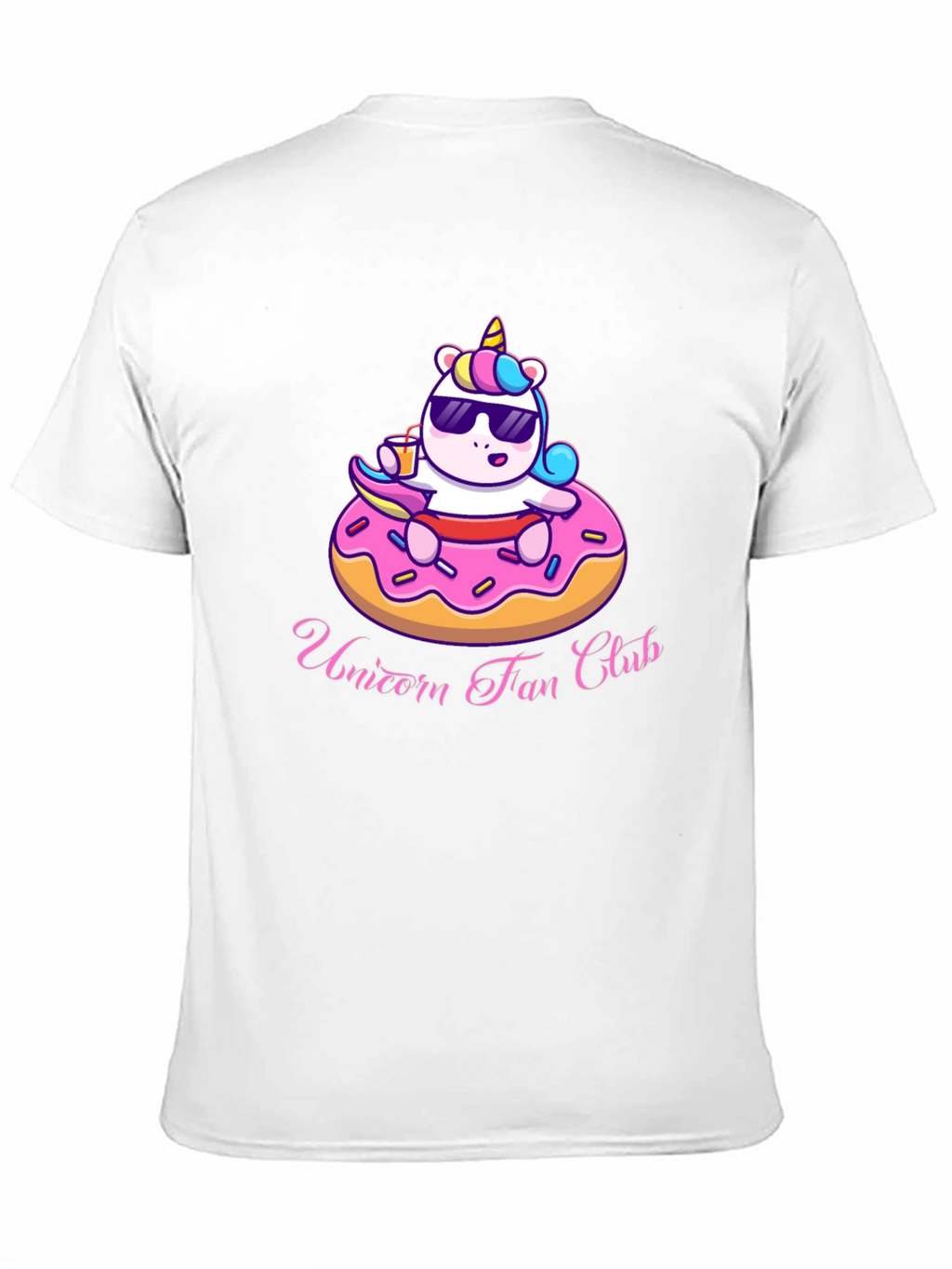 Unicorn Fan Club Donut T-Shirt