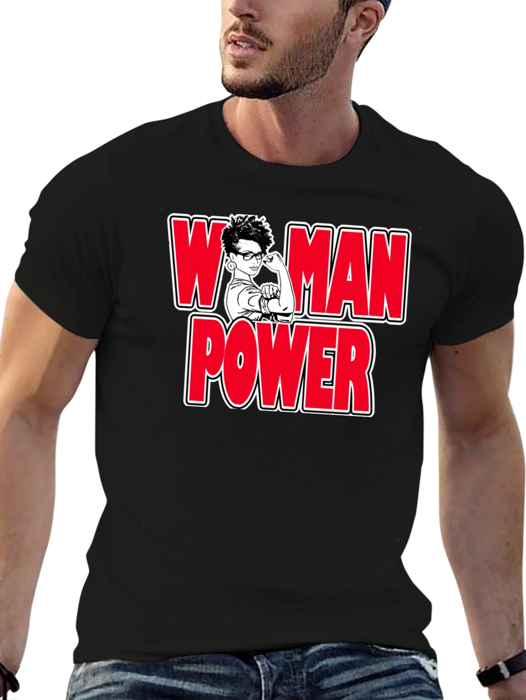 Woman Power T-Shirt - Empowering Graphic Tee